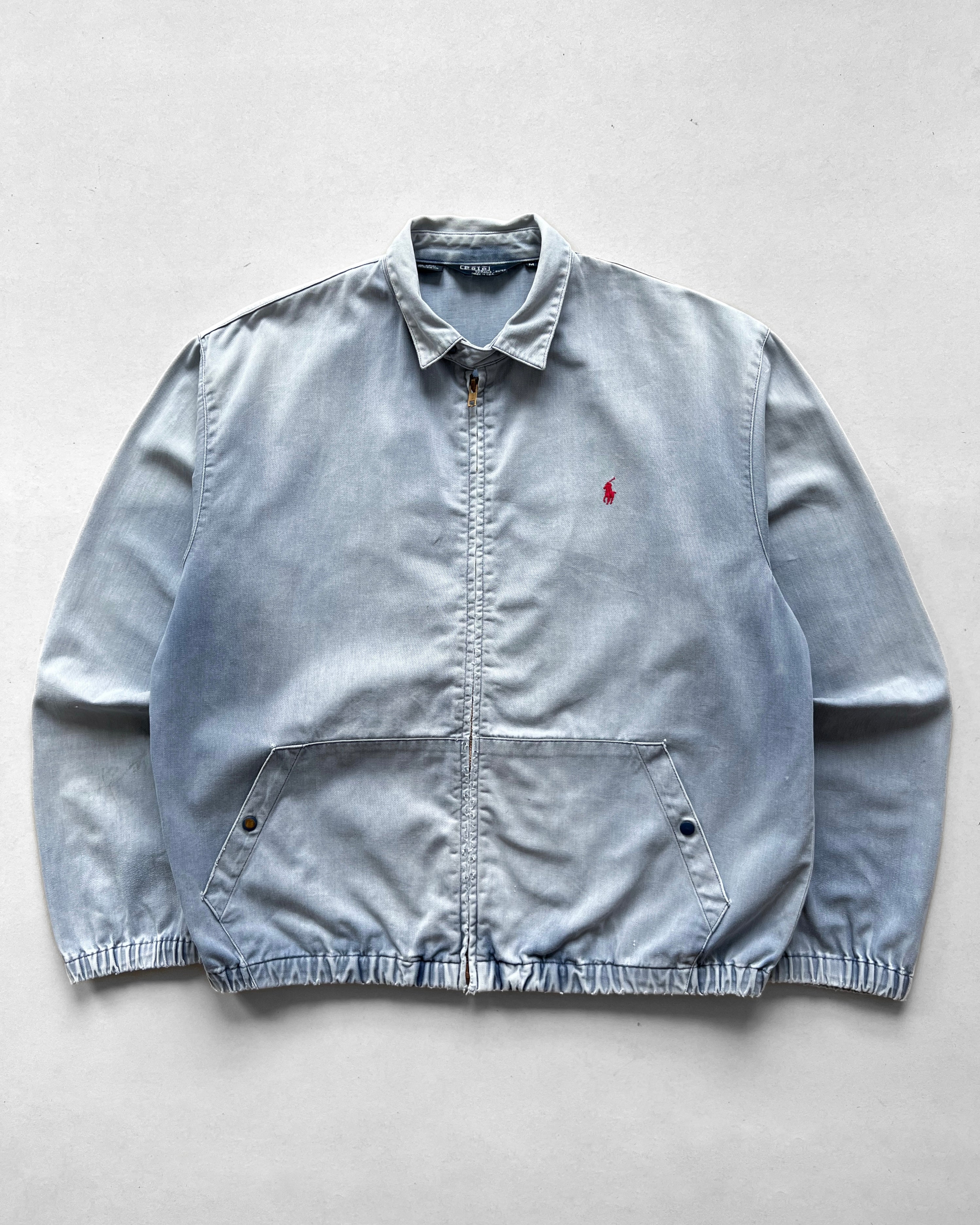 1980S SUN FADED RALPH LAUREN HARRINGTON JACKET (M)