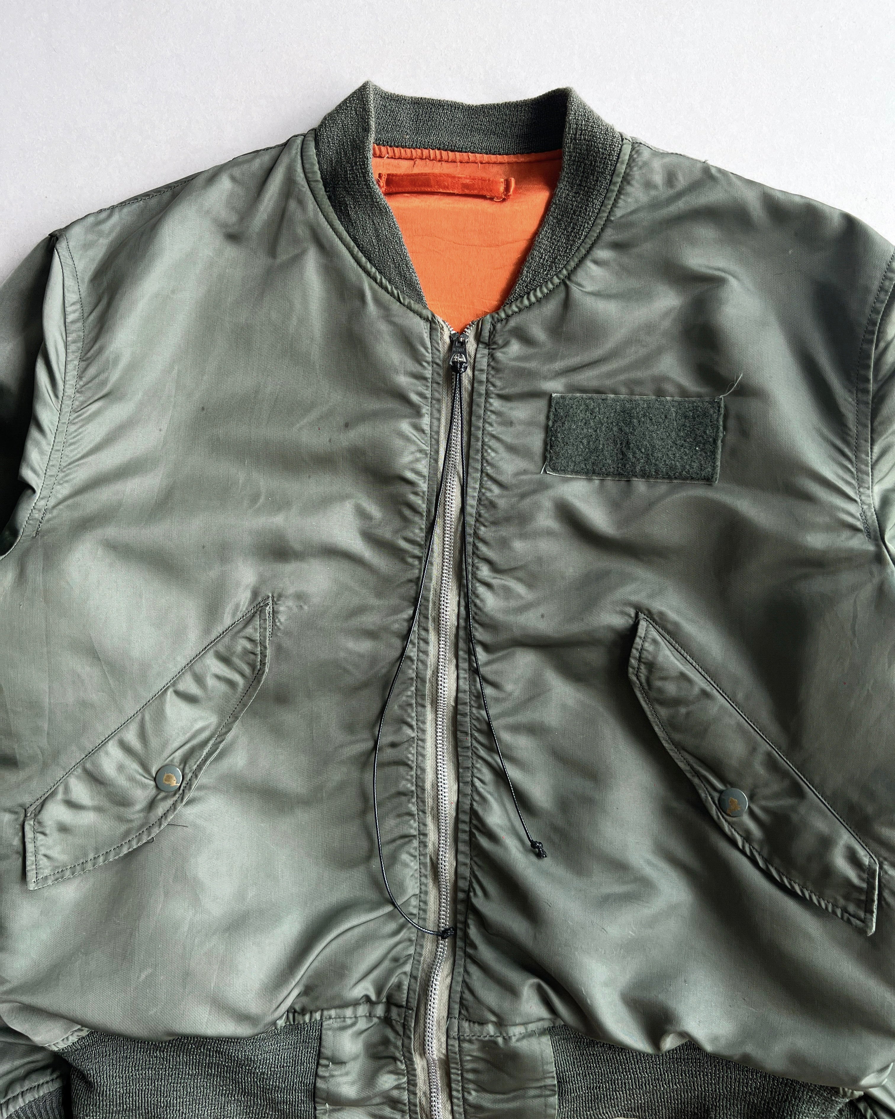 1970S MA-1 US ARMY FLIGHT JACKET (L)