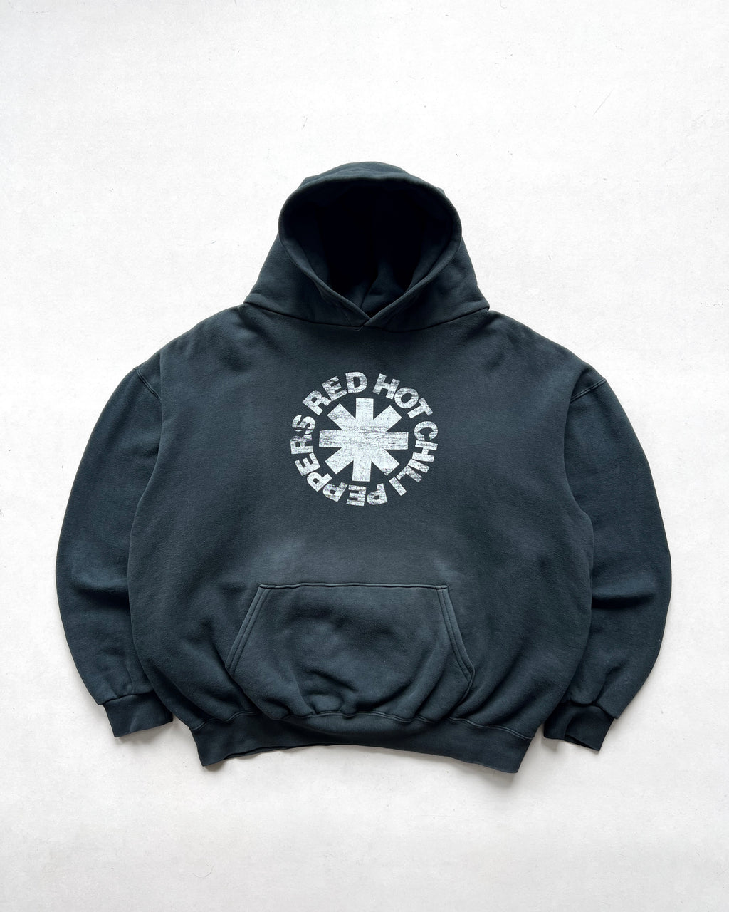 1990S RED HOT CHILLI PEPPERS LOGO HOODIE (L)
