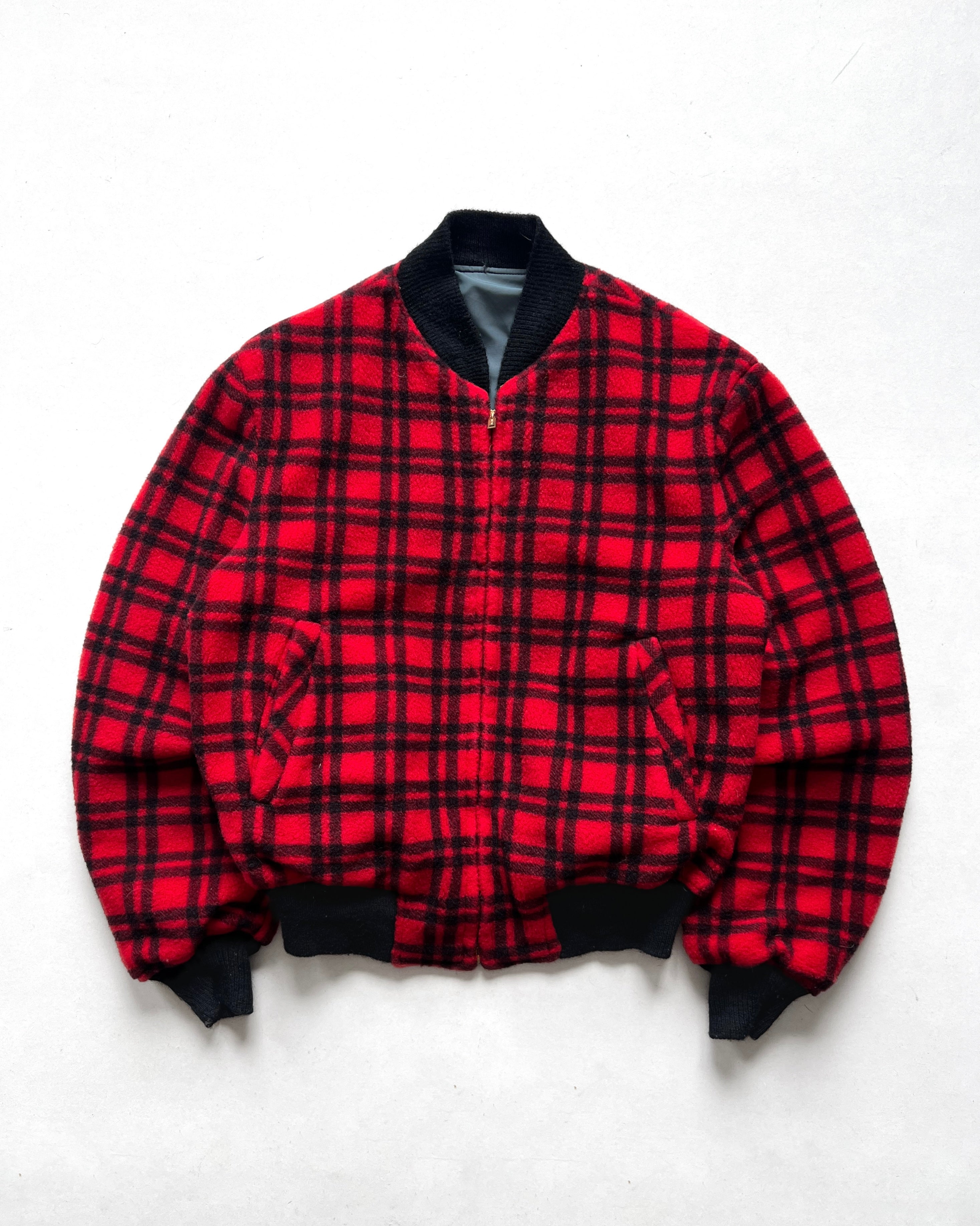 1950S MCGREGOR REVERSIBLE BOMBER JACKET (M)