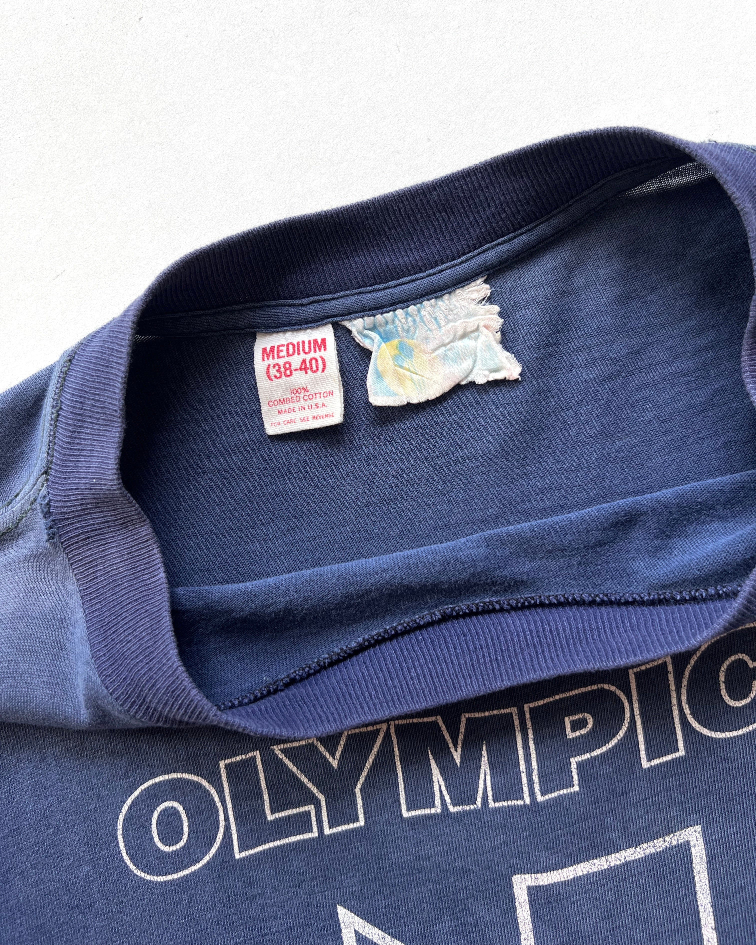 1980S OLYMPIC MOCKBA SINGLE STITCH TEE (M)