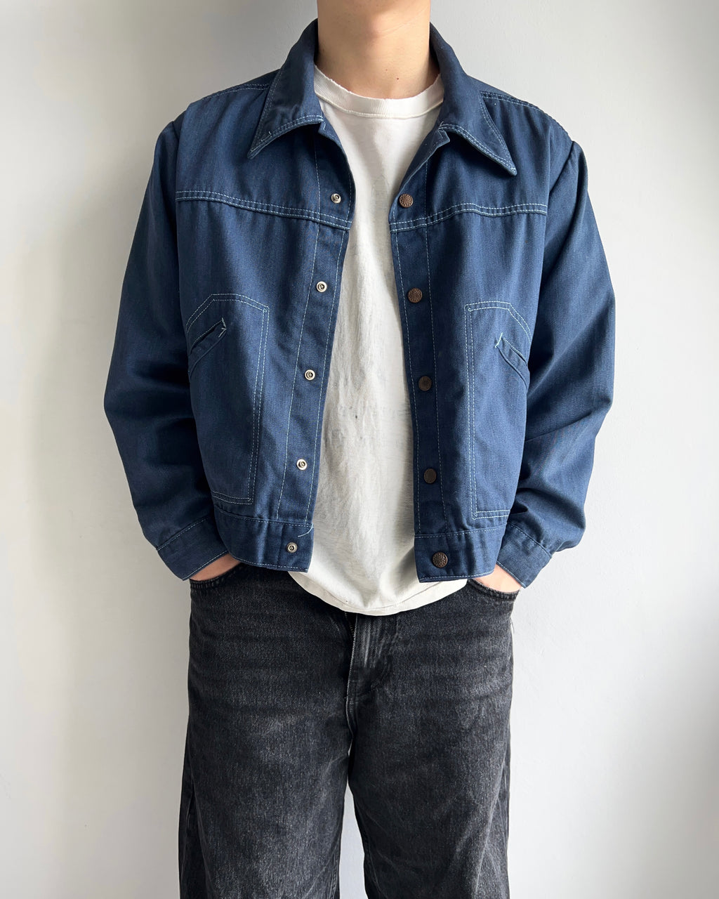 1970S MONTGOMERY WARD WORK JACKET (L)