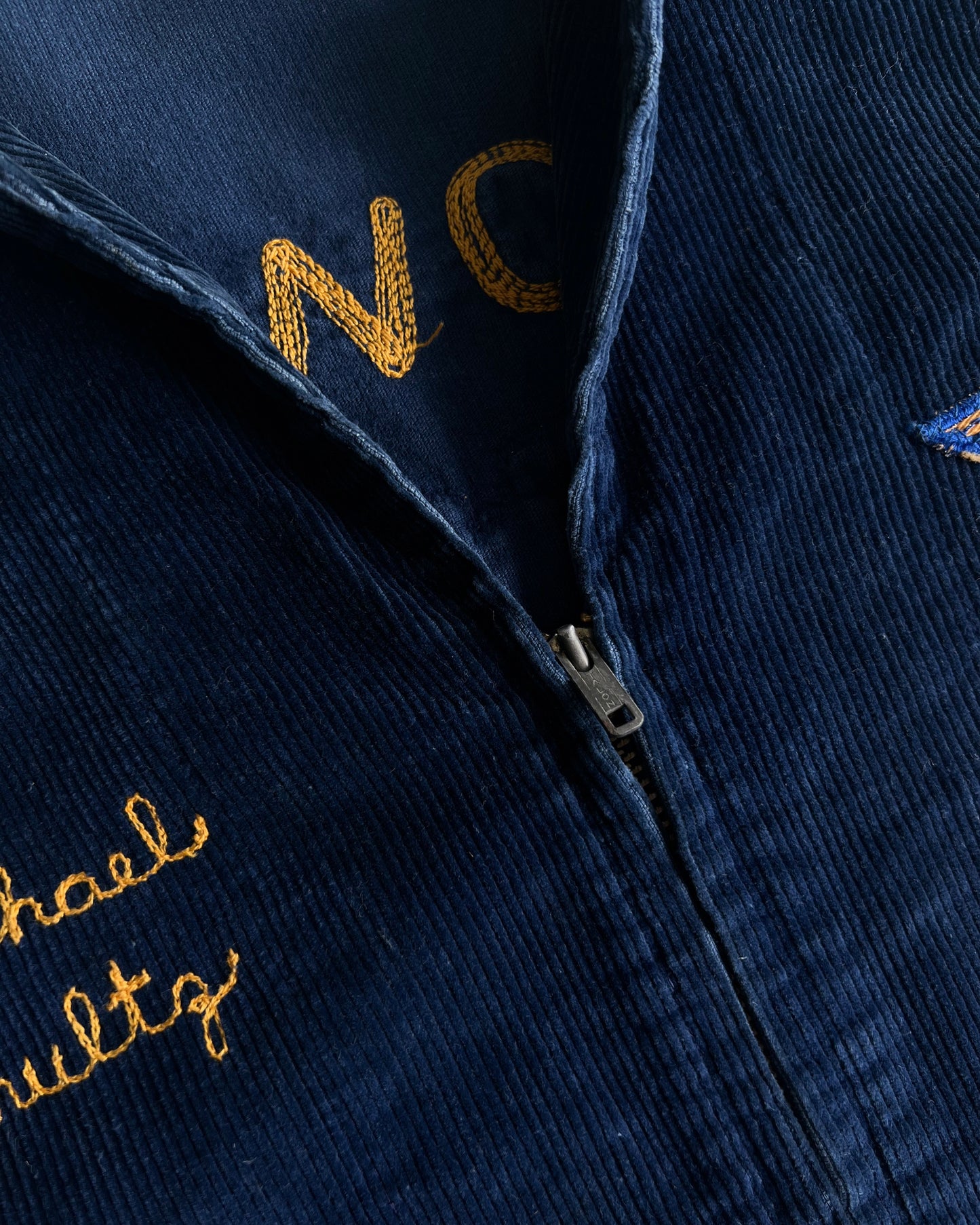 1960S FFA 'IOWA FAIRFIELD' CORDUROY JACKET (L)