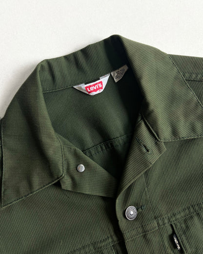 1970S GREEN LEVI'S BIG E TYPE III TRUCKER JACKET (M)