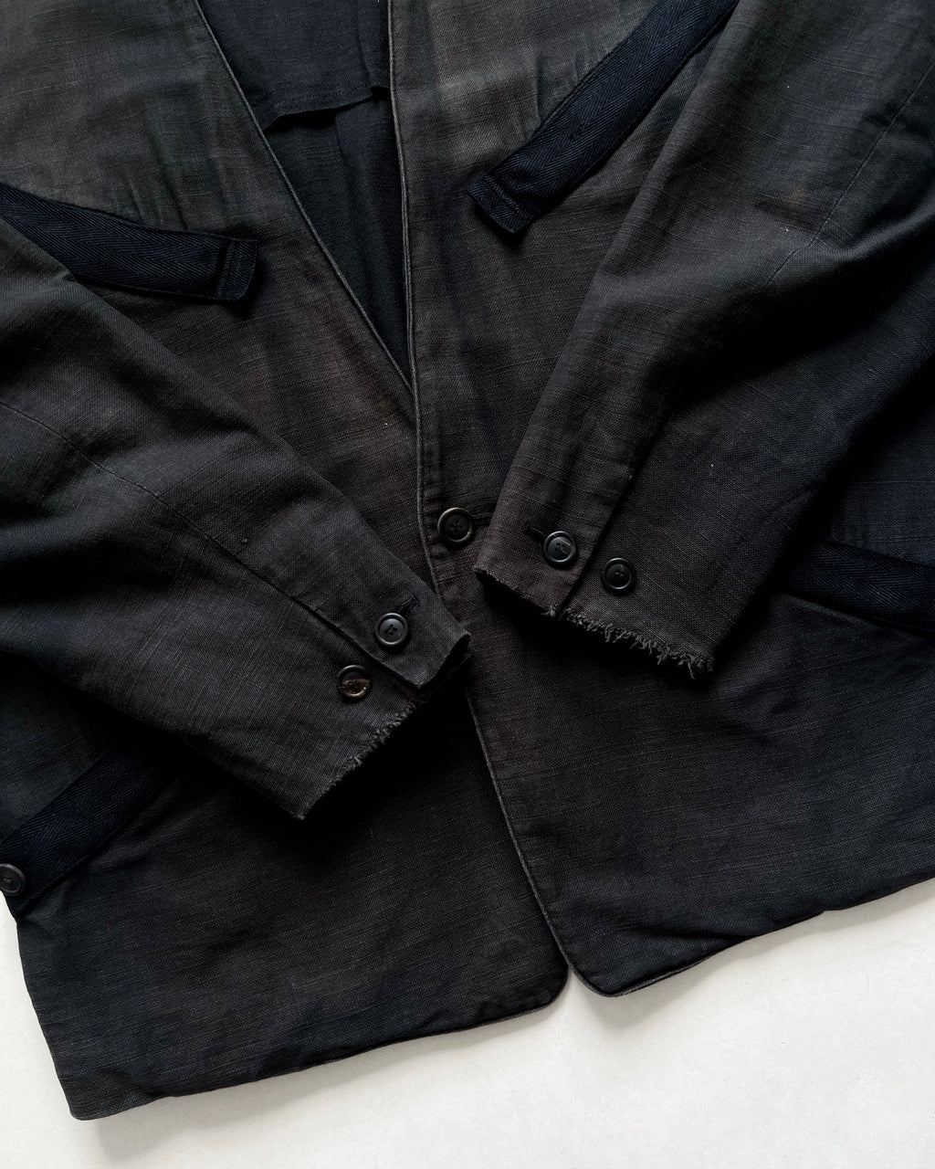 1980S SUN FADED ISSEY MIYAKE MULTIPOCKET BLAZER (L)