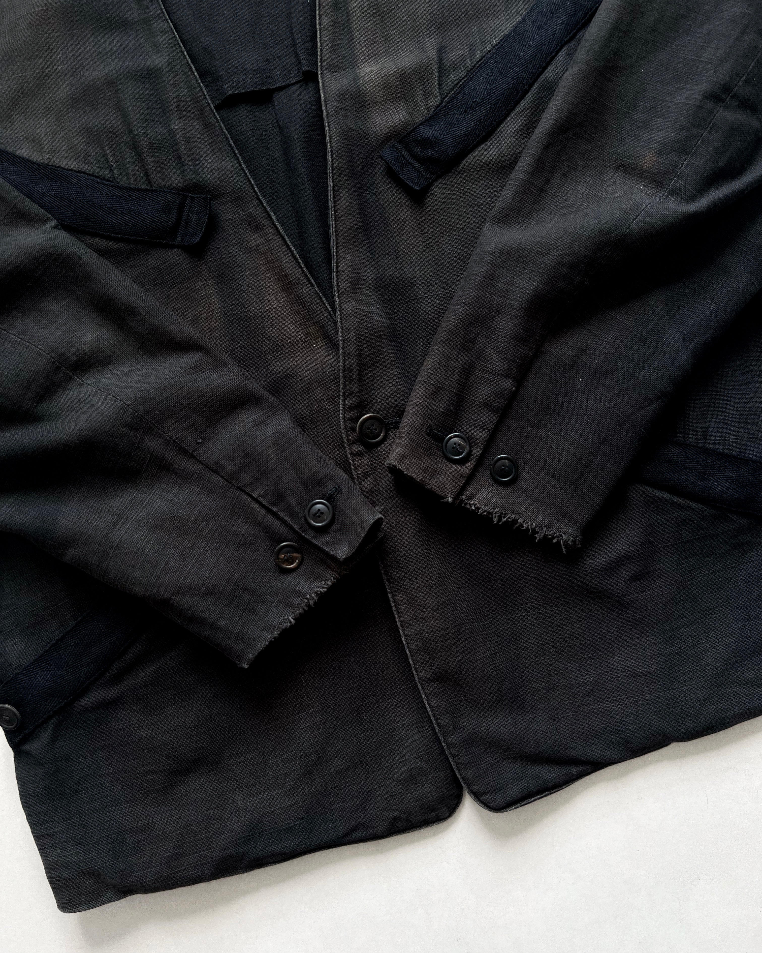 1980S SUN FADED ISSEY MIYAKE MULTIPOCKET BLAZER (L)