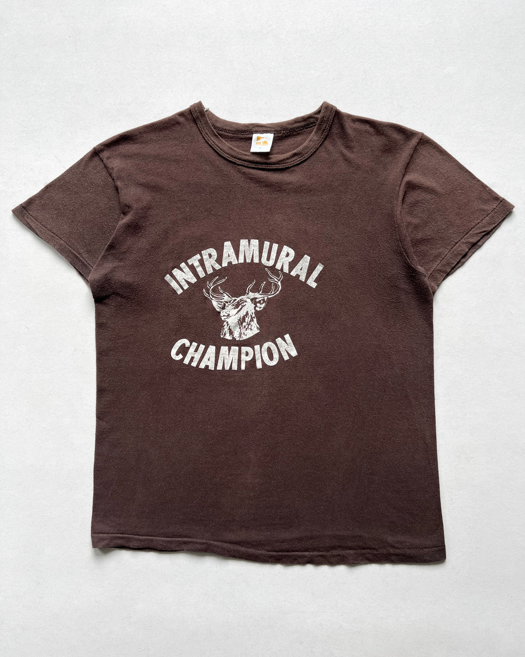 1970S RUSSELL 'INTRAMURAL CHAMPION' SINGLE STITCH TEE (M)
