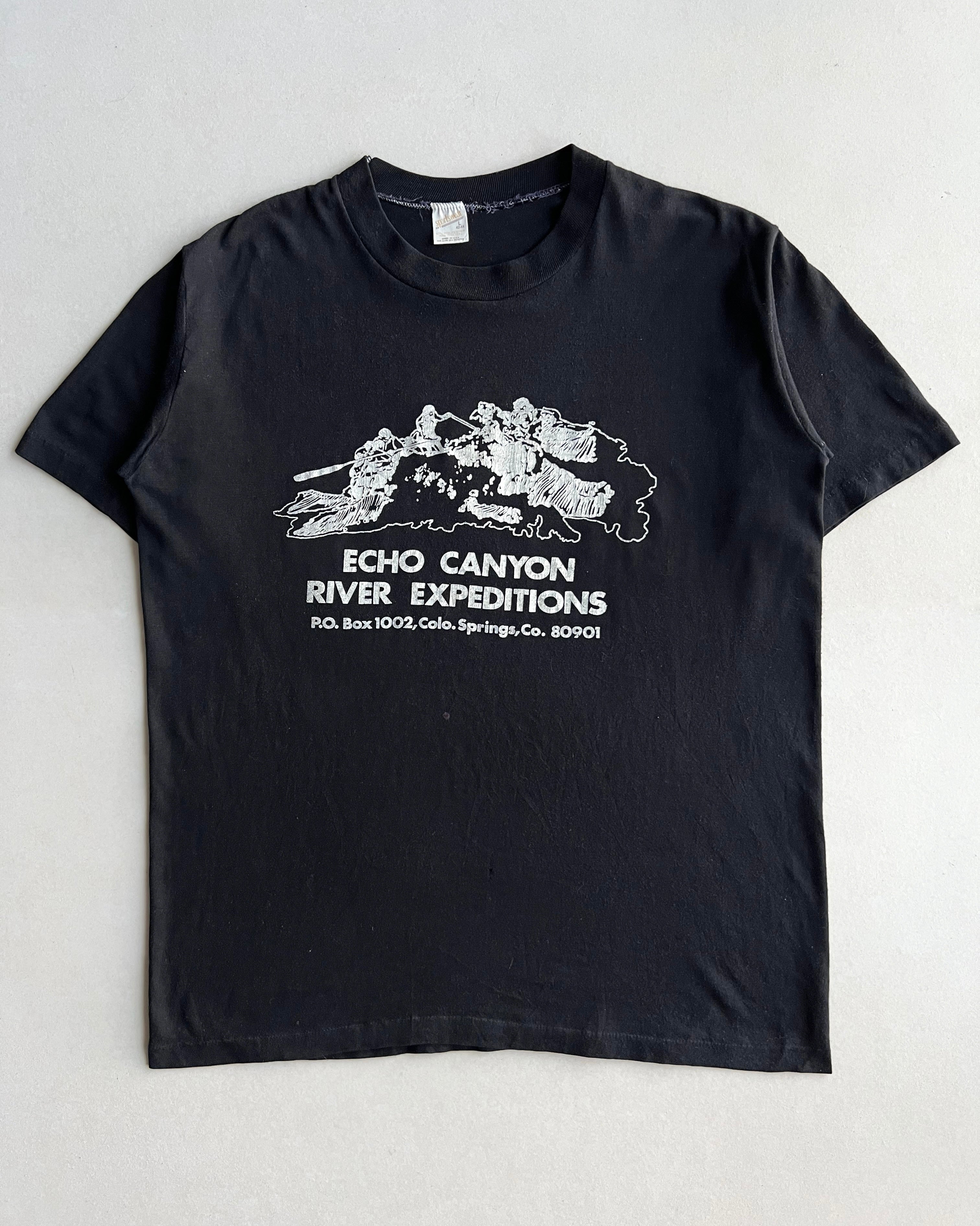 1980S 'EAT WATER' SINGLE STITCH TEE (L)