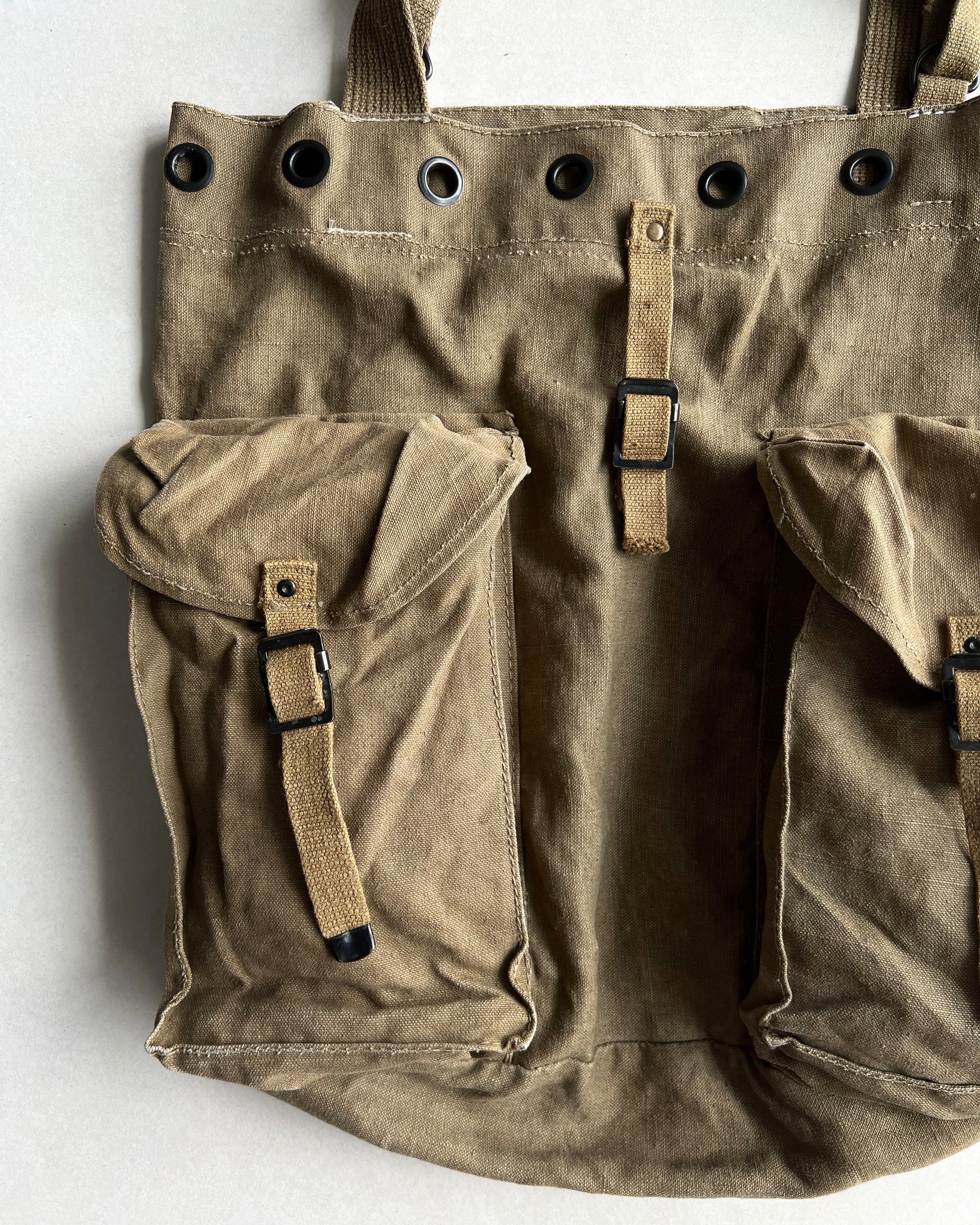1940S WWII US ARMY CANVAS TOTE BAG (OS)
