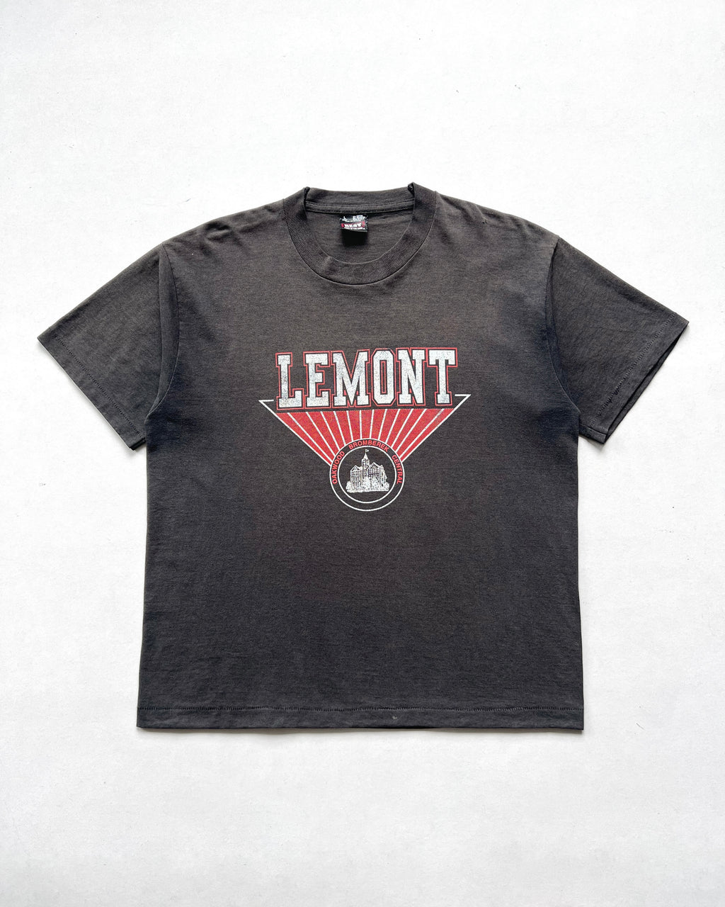 1990S FADED 'LEMONT' SINGLE STITCH TEE (L)
