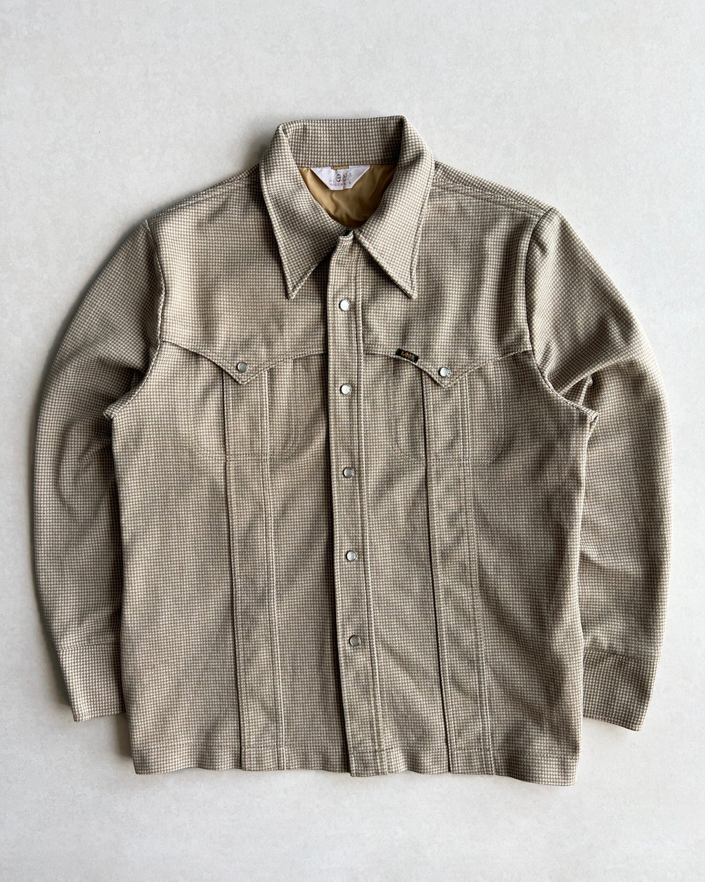 1970S LEE RIDERS WESTERN SHIRT (M)