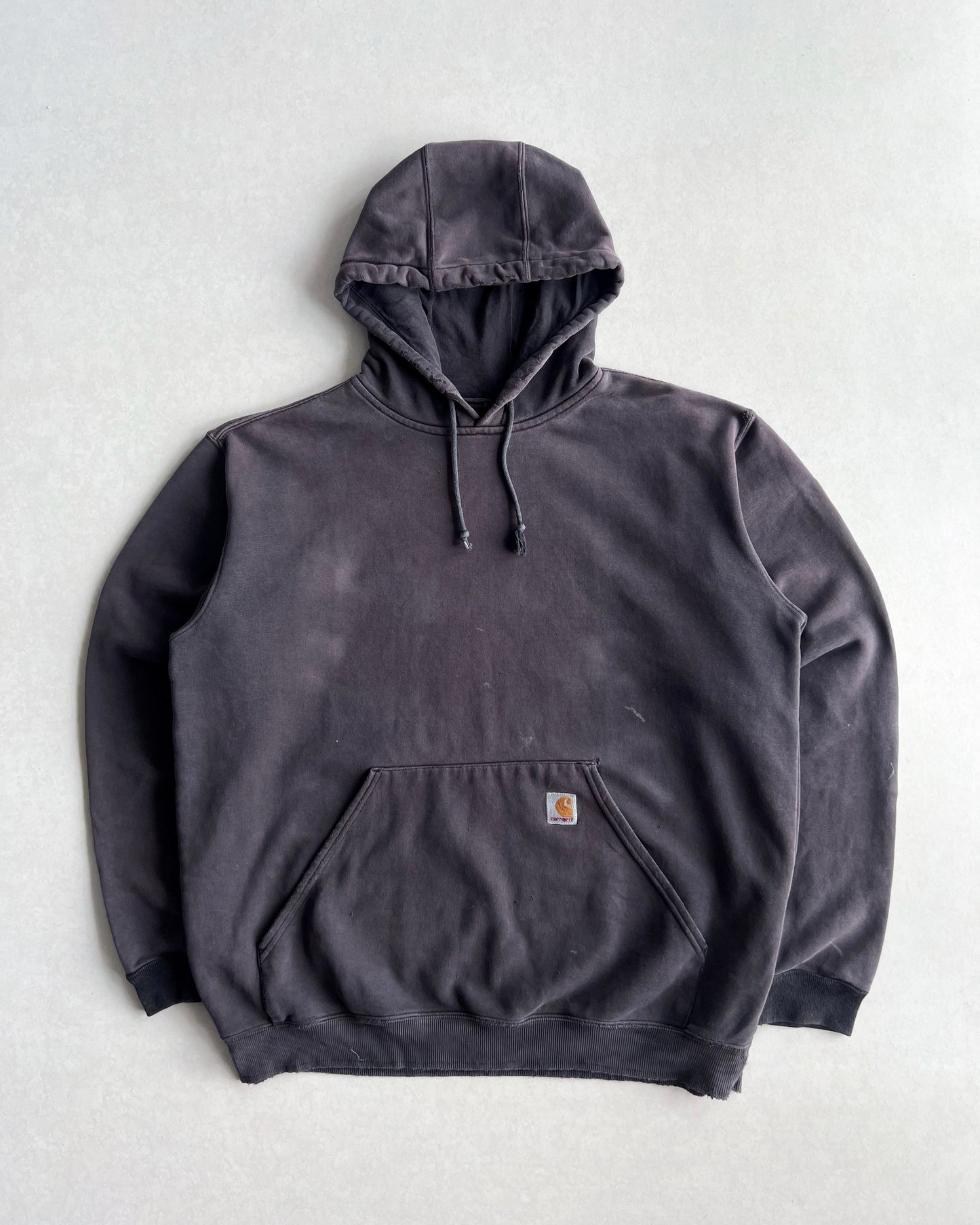 1990S SUN FADED CARHARTT HEAVYWEIGHT HOODIE (L)