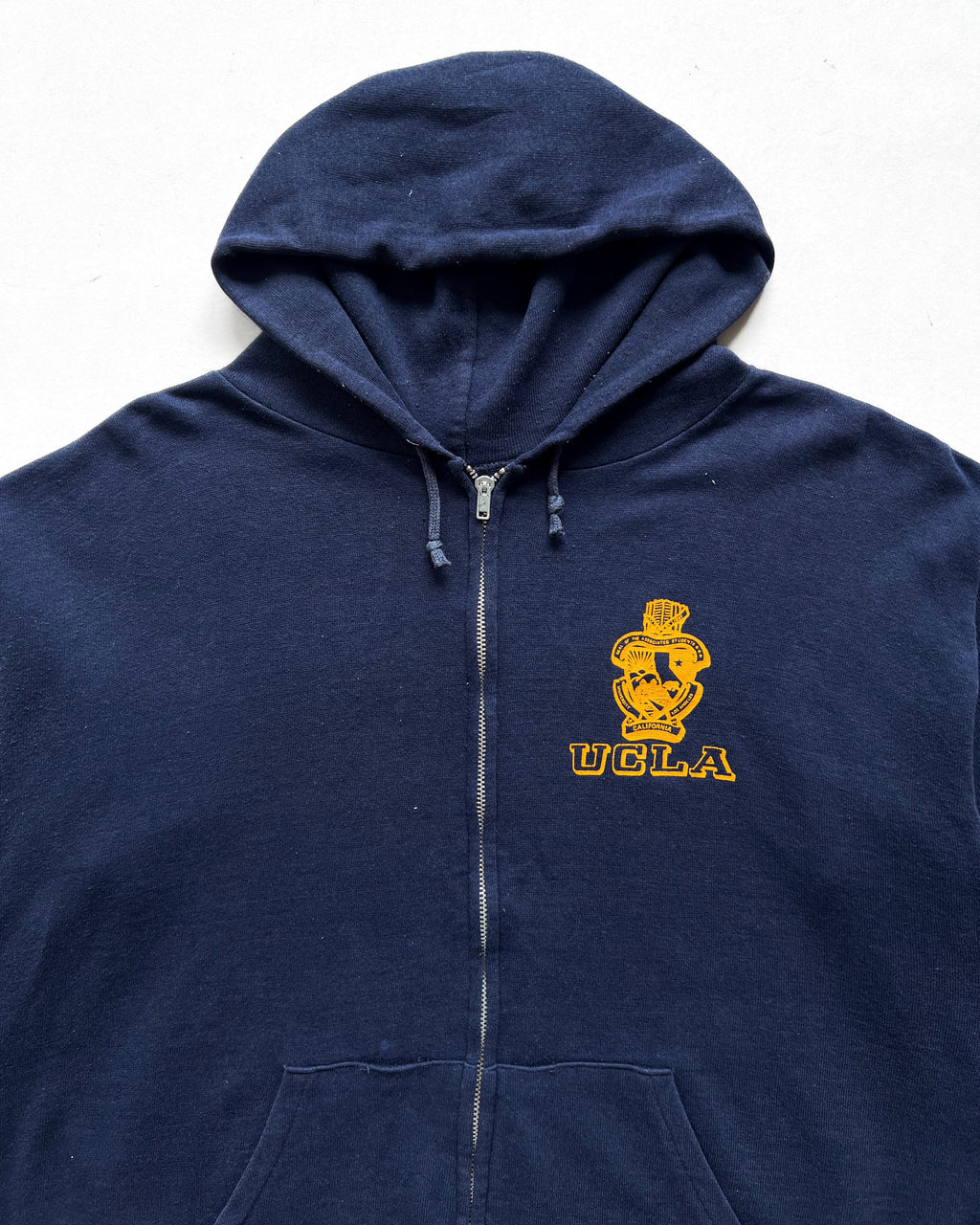 1970S 'UCLA' ZIP-UP HOODIE (XL)