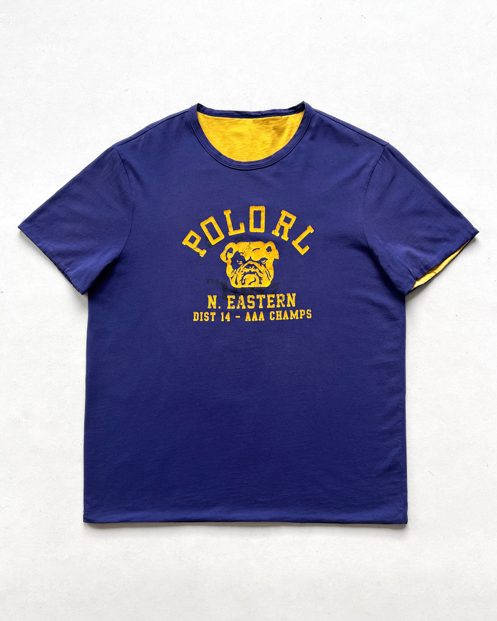 2000S RALPH LAUREN REVERSIBLE TEE (L)