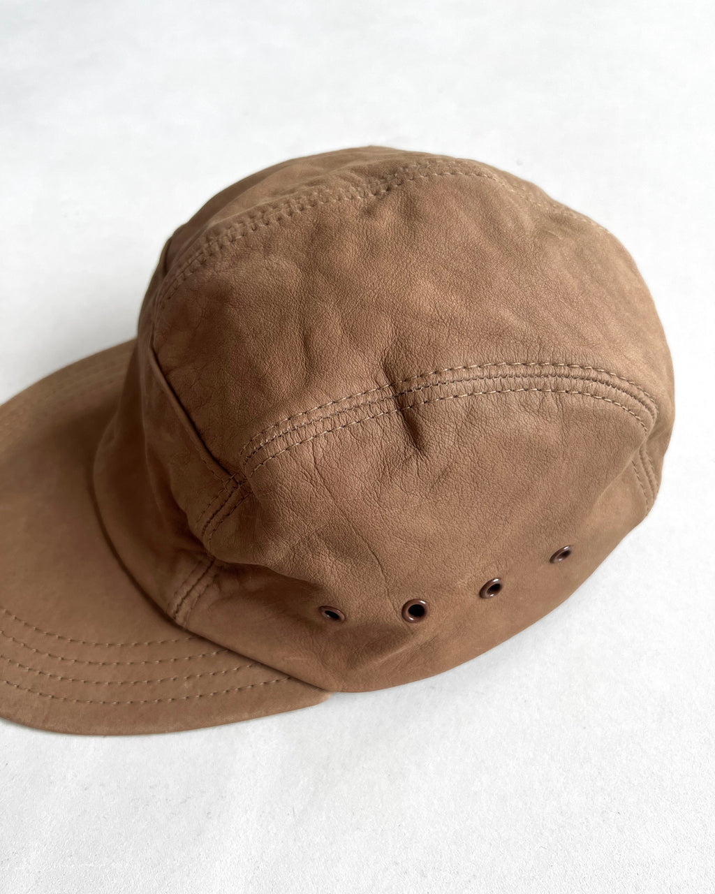 1980S L.L BEAN SUEDE LEATHER CAP (L/XL)