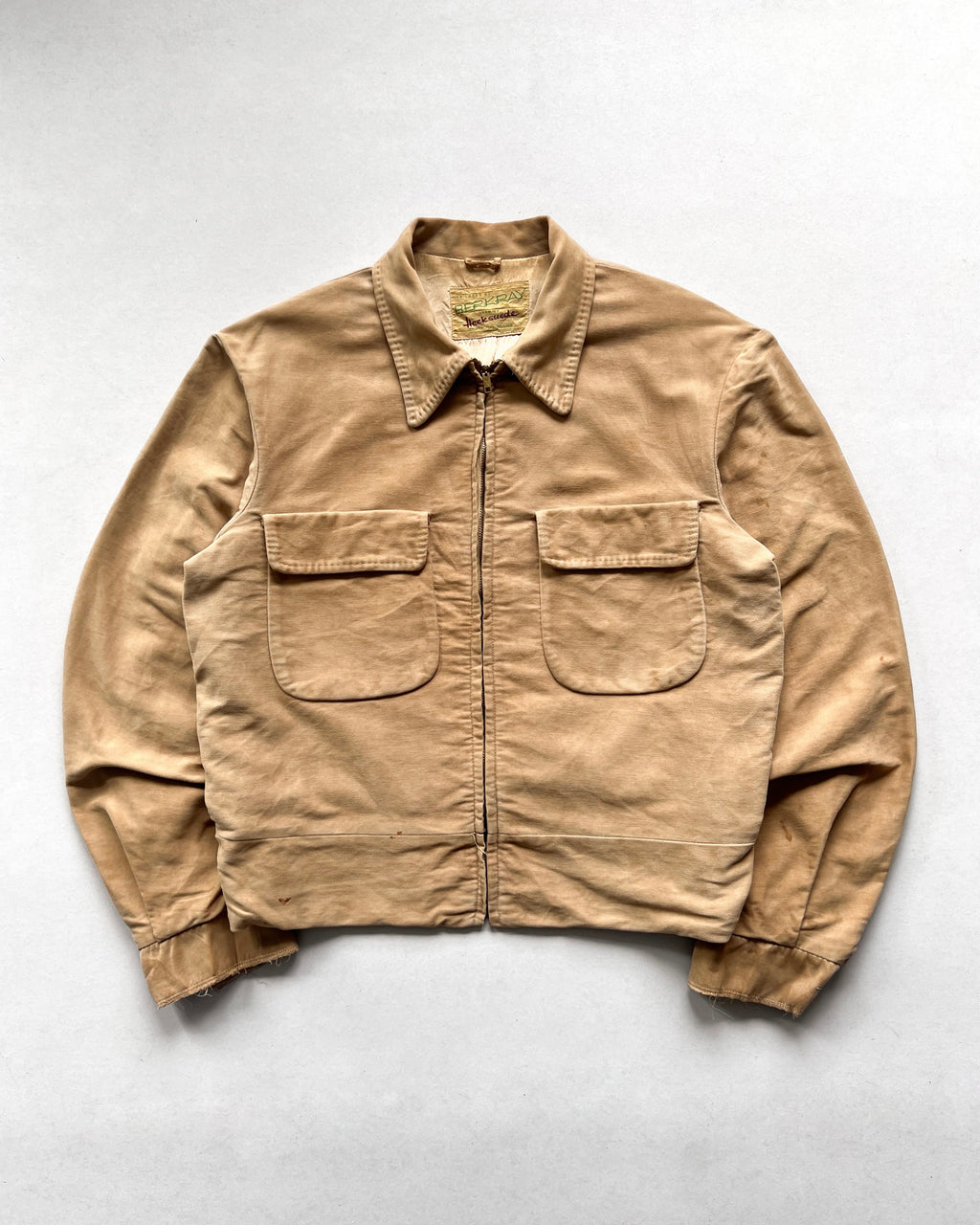 1950S BERKRAY HEEKSUEDE RICKY JACKET (L)