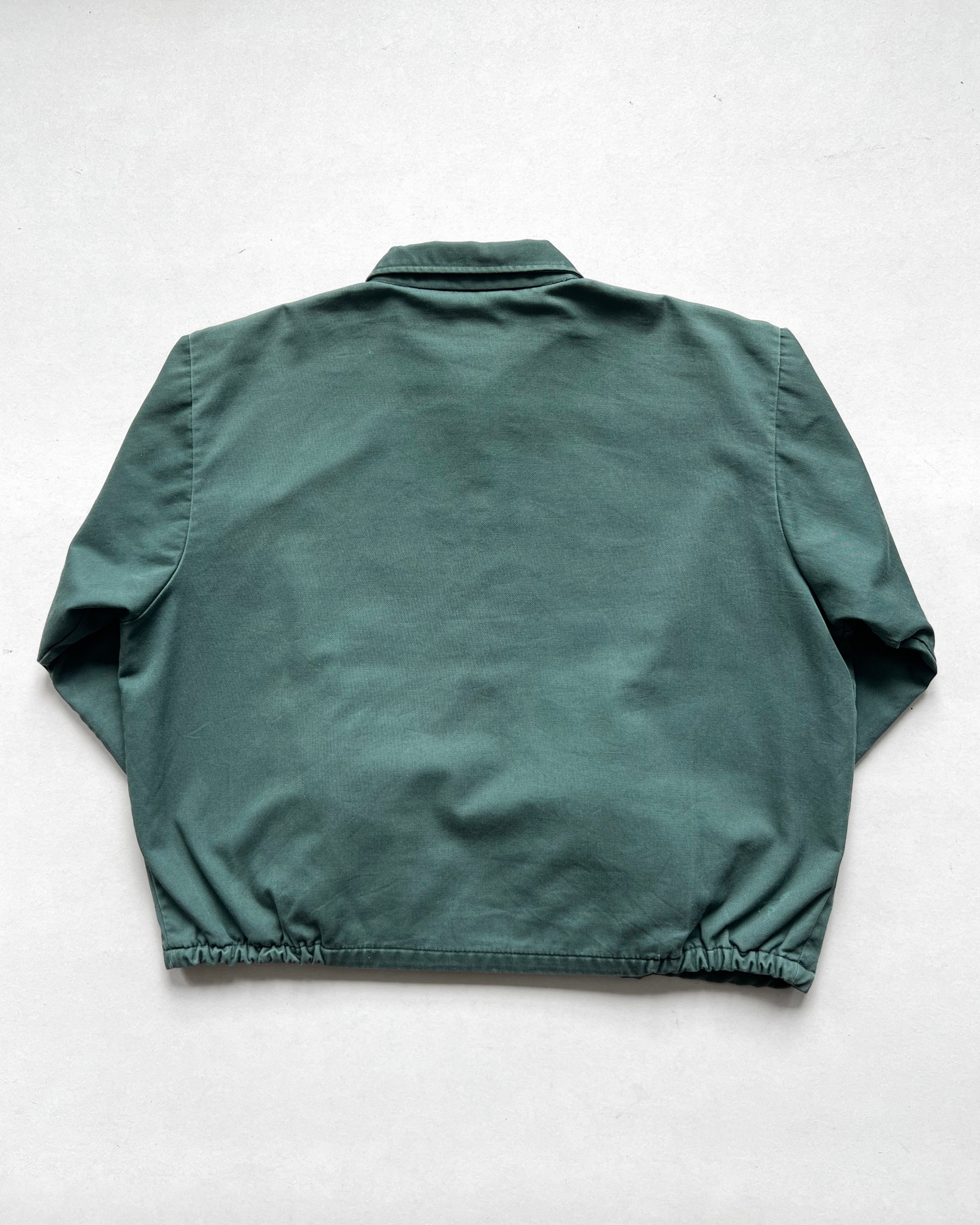 1970S KING KOLE PATCHED HARRINGTON JACKET (L)