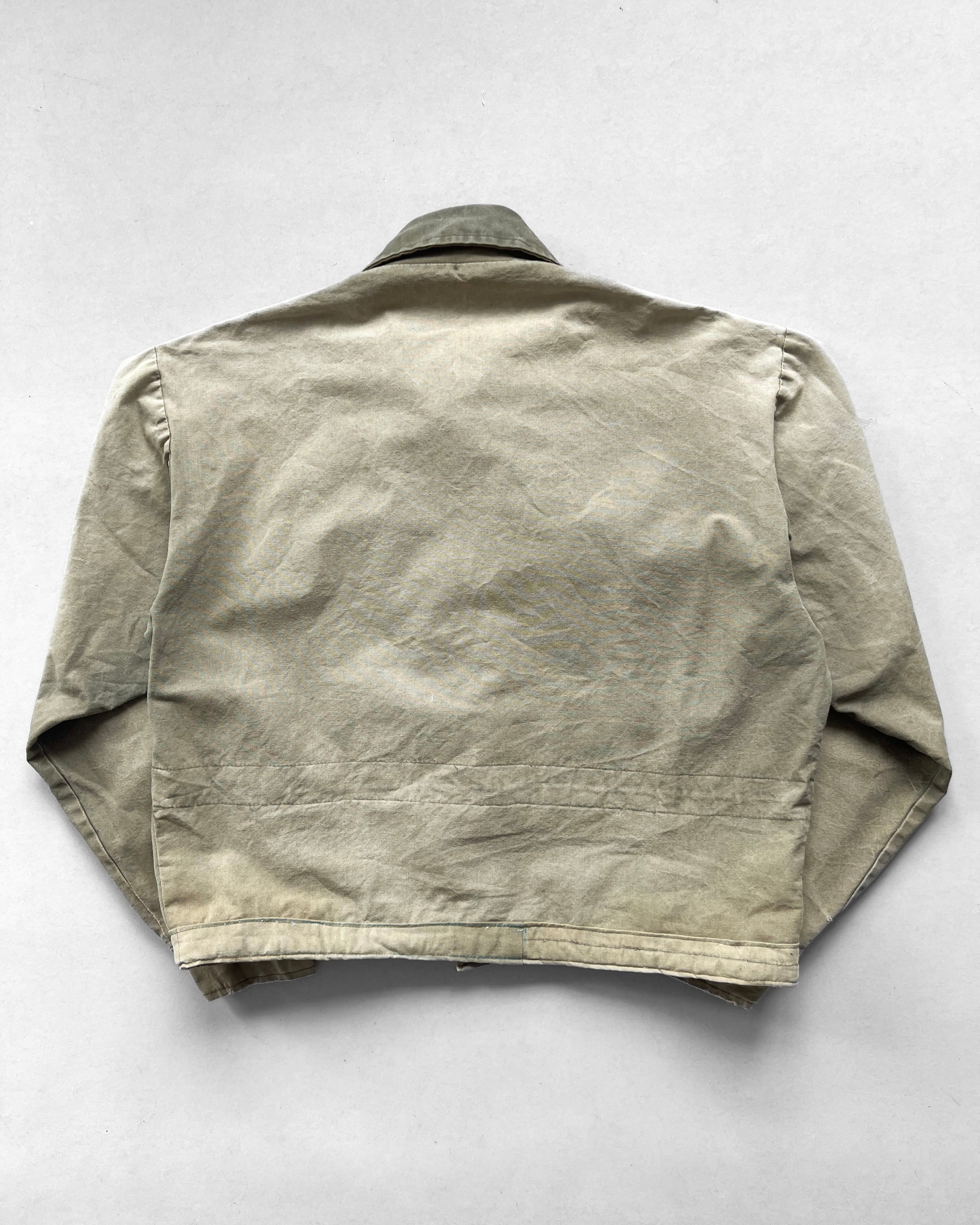 1980S FADED DOUBLE POCKET WORK JACKET (L)