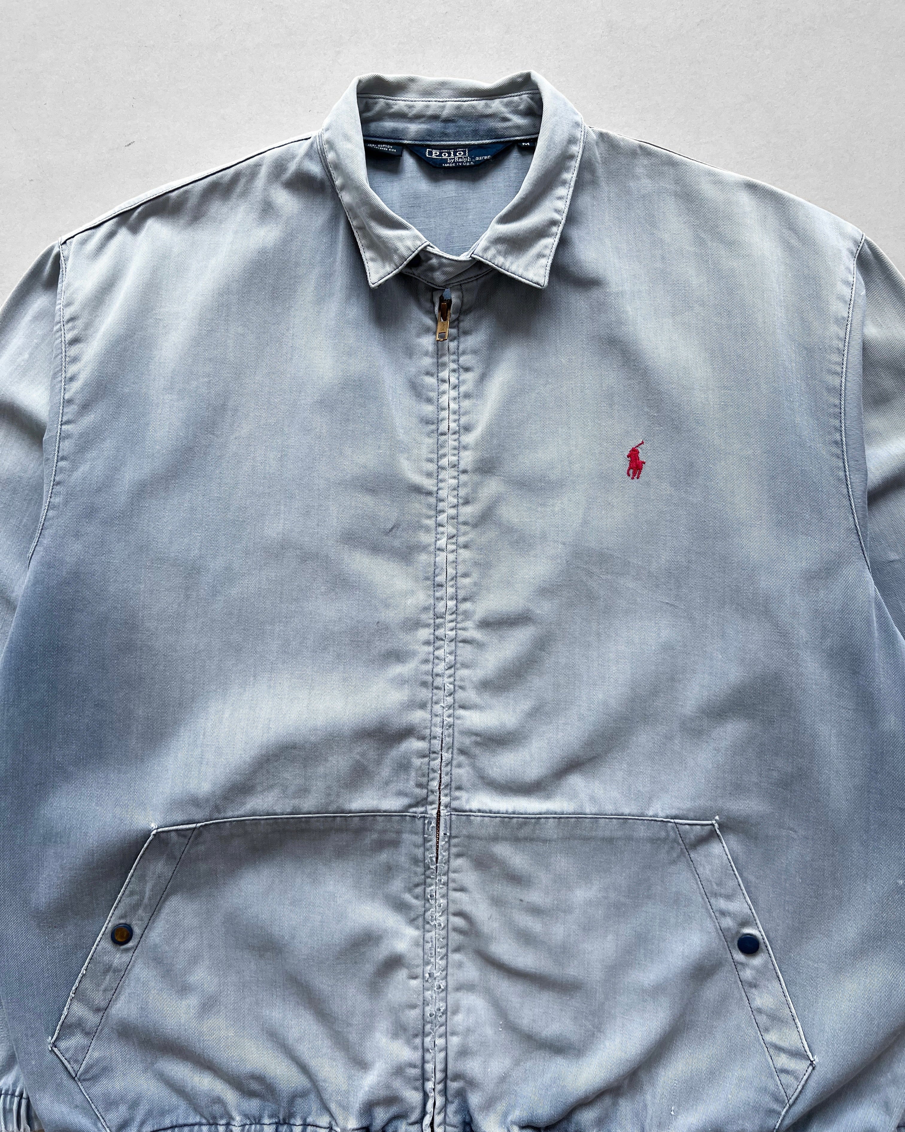 1980S SUN FADED RALPH LAUREN HARRINGTON JACKET (M)