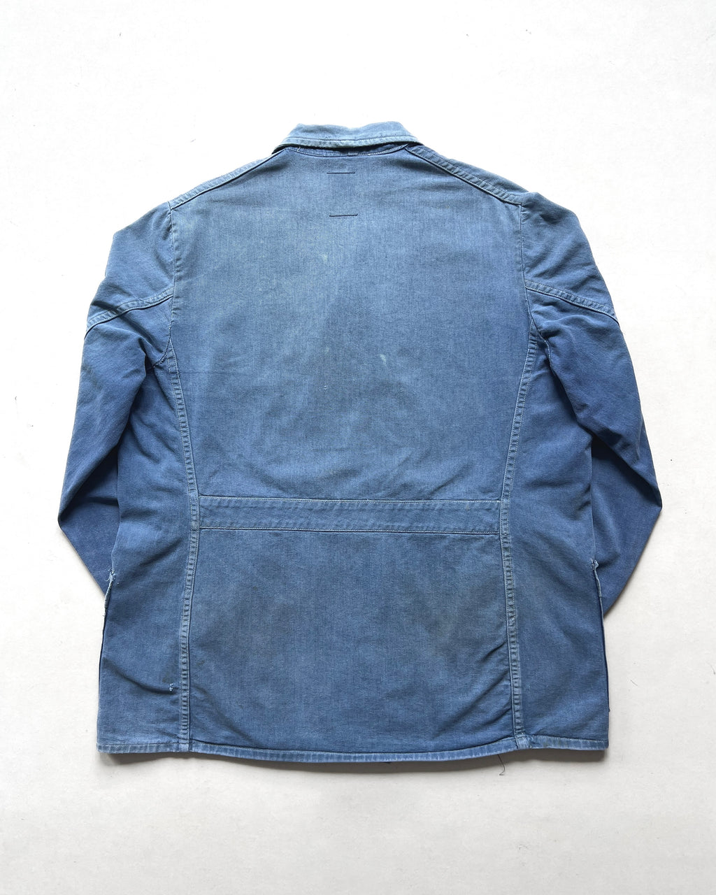 1950S FADED EUROPE DOUBLE BREAST WORK JACKET (L)