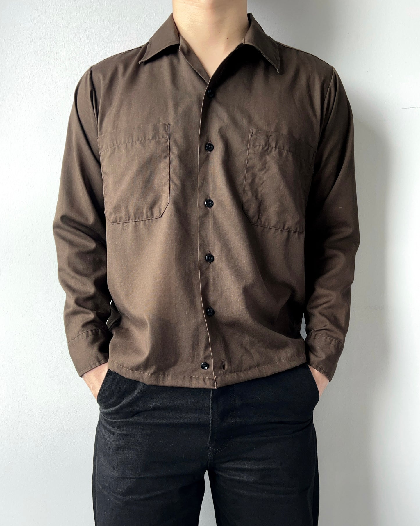 1970S CONQUEROR PERMANENT PRESS SHIRT (M)