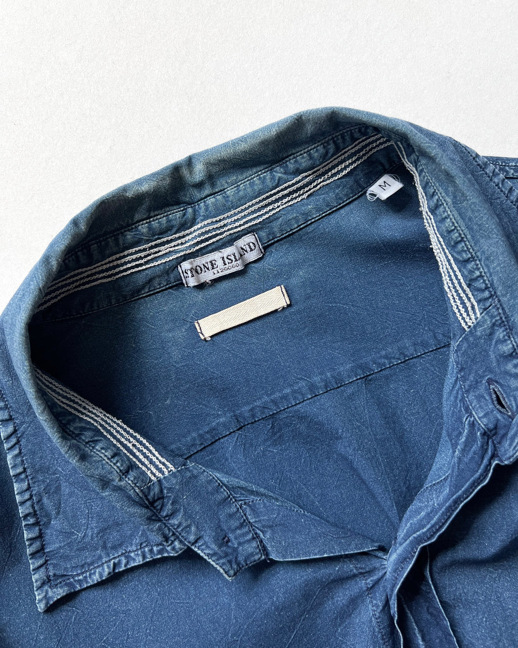 2010 SPRING/SUMMER STONE ISLAND UTILITY SHIRT (M)