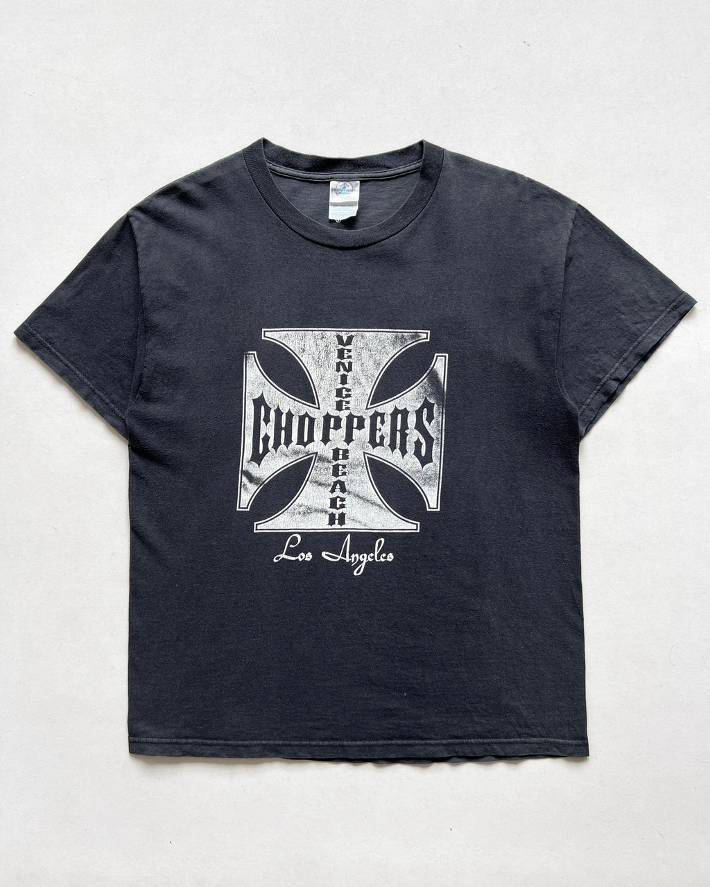 2000S FADED 'VENICE BEACH CHOPPERS' TEE (M)