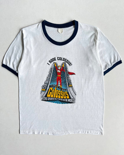 1970S 'I RODE COLOSSUS!' RINGER TEE (M)