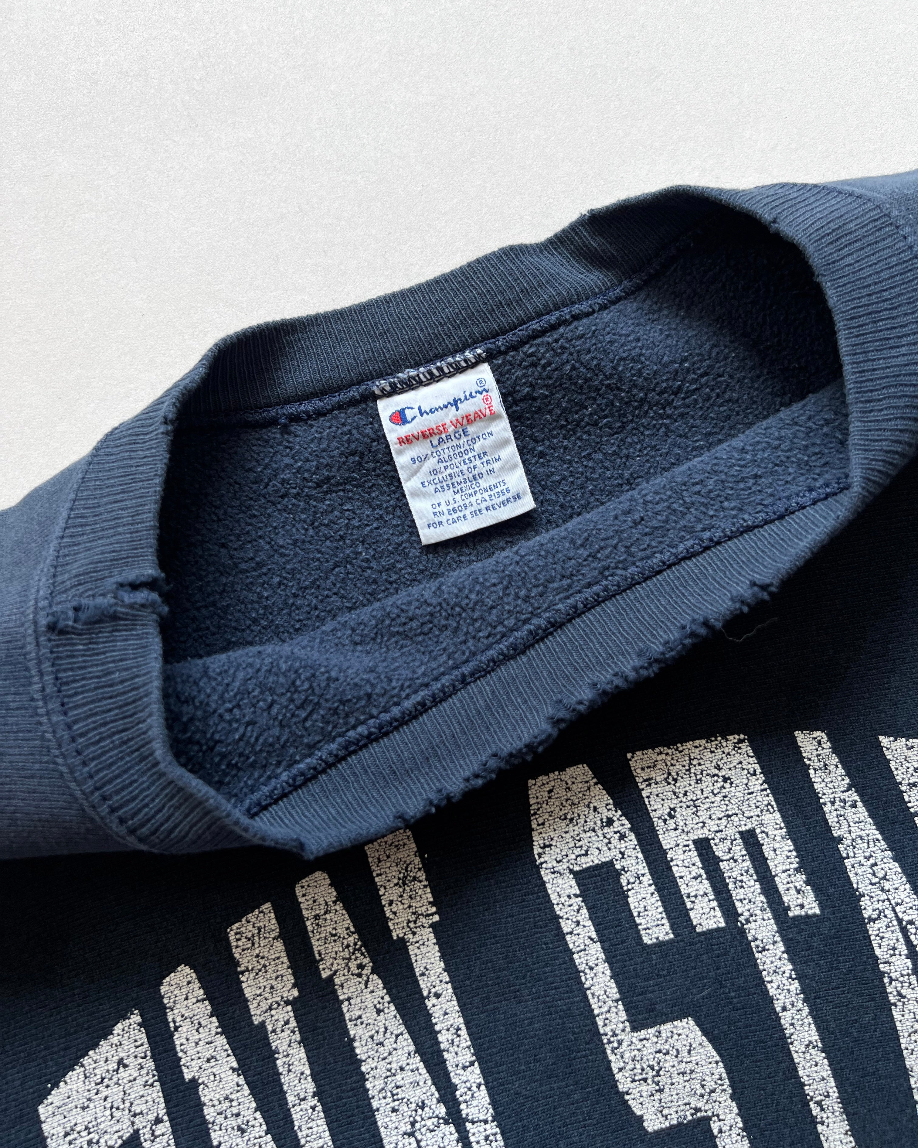 1990S CHAMPION 'PENN STATE' REVERSE WEAVE SWEATSHIRT (L)