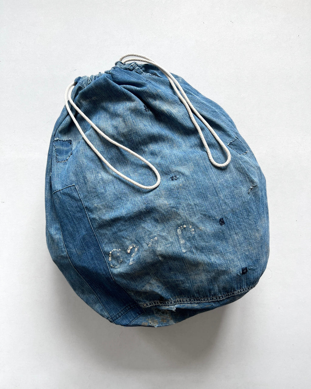 1940S WWII FADED USN ARMY LAUNDRY BAG (OS)