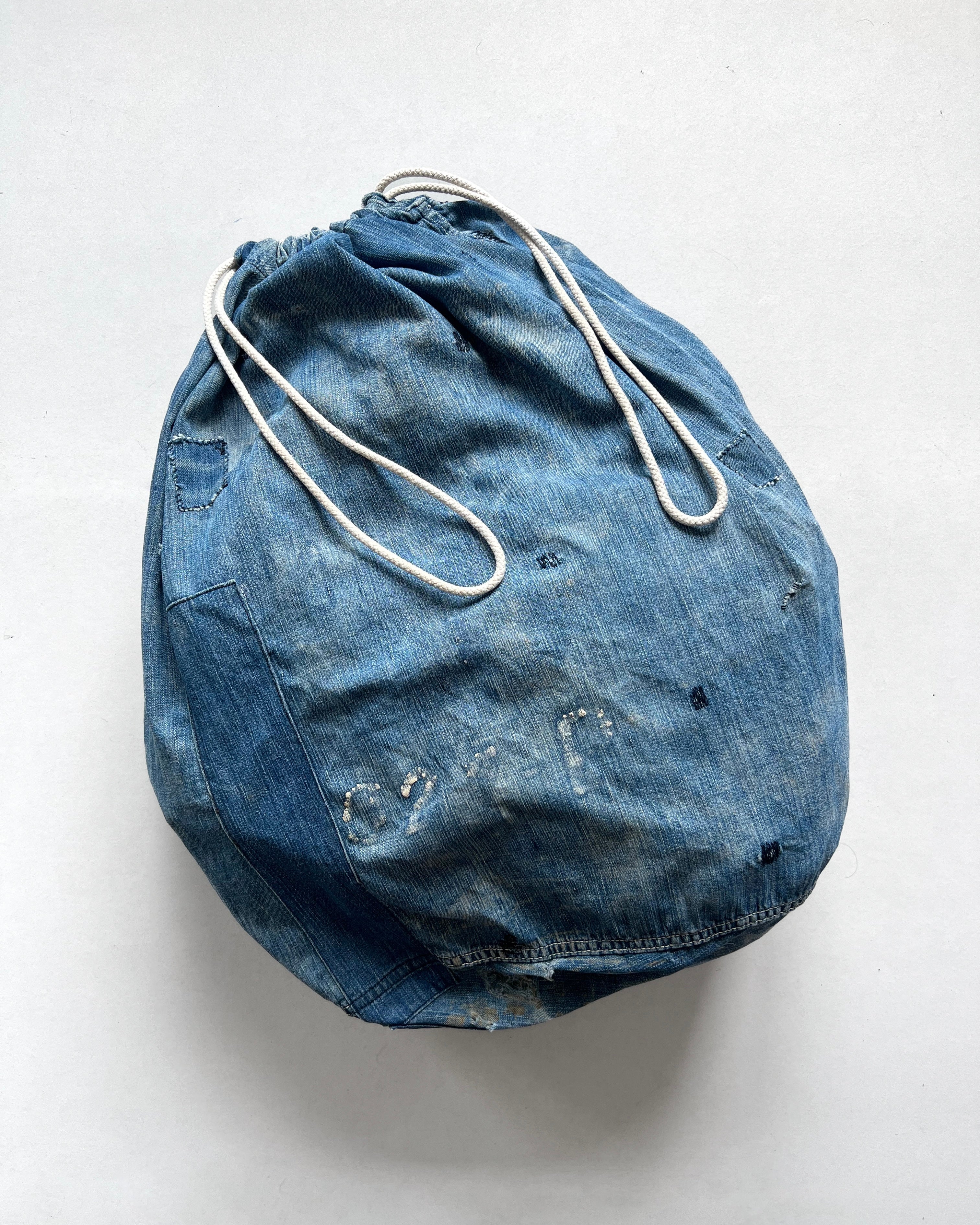 1940S WWII FADED USN ARMY LAUNDRY BAG (OS)