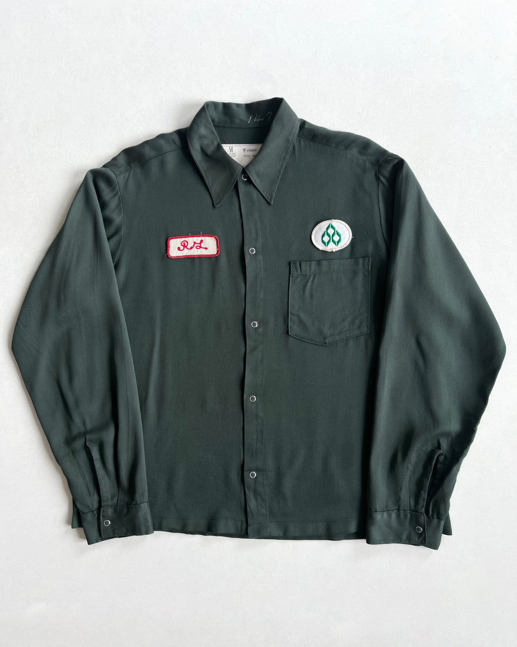1960S UNION MADE WORK SHIRT (M)