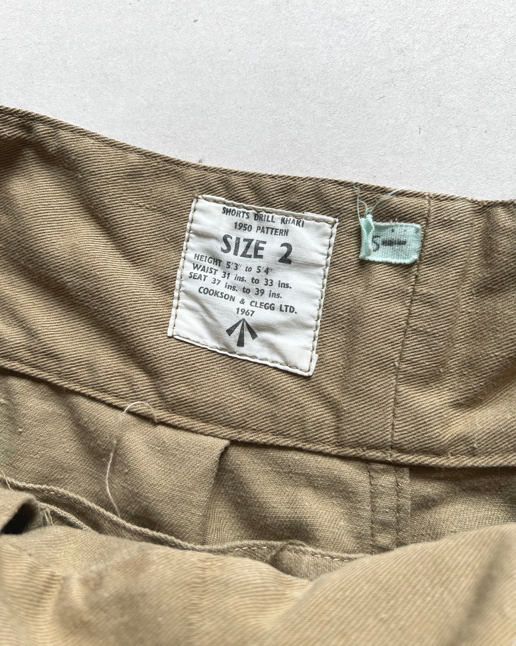 1960S BRITISH ARMY GURKHA SHORTS (28-32)