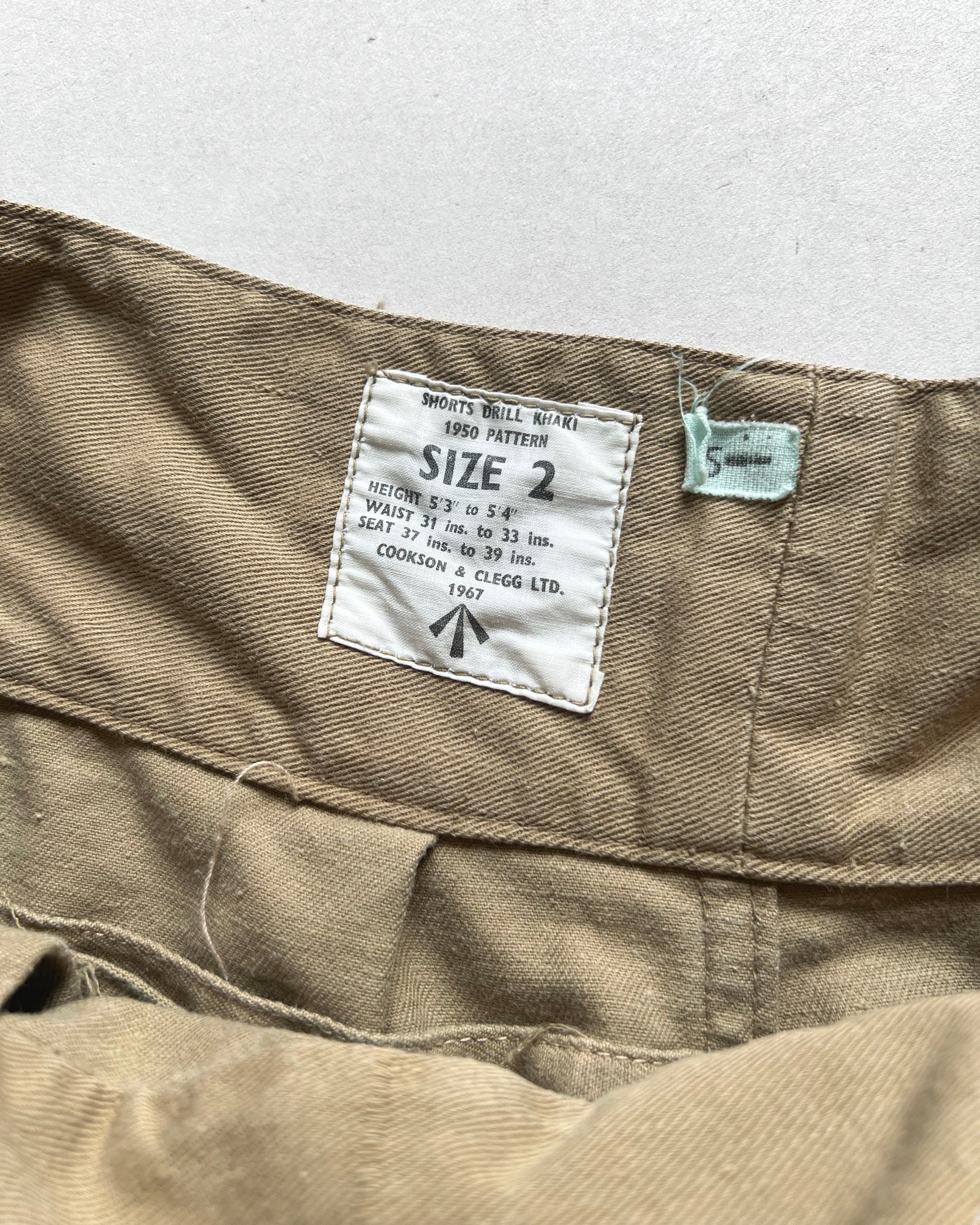 1960S BRITISH ARMY GURKHA SHORTS (28-32)