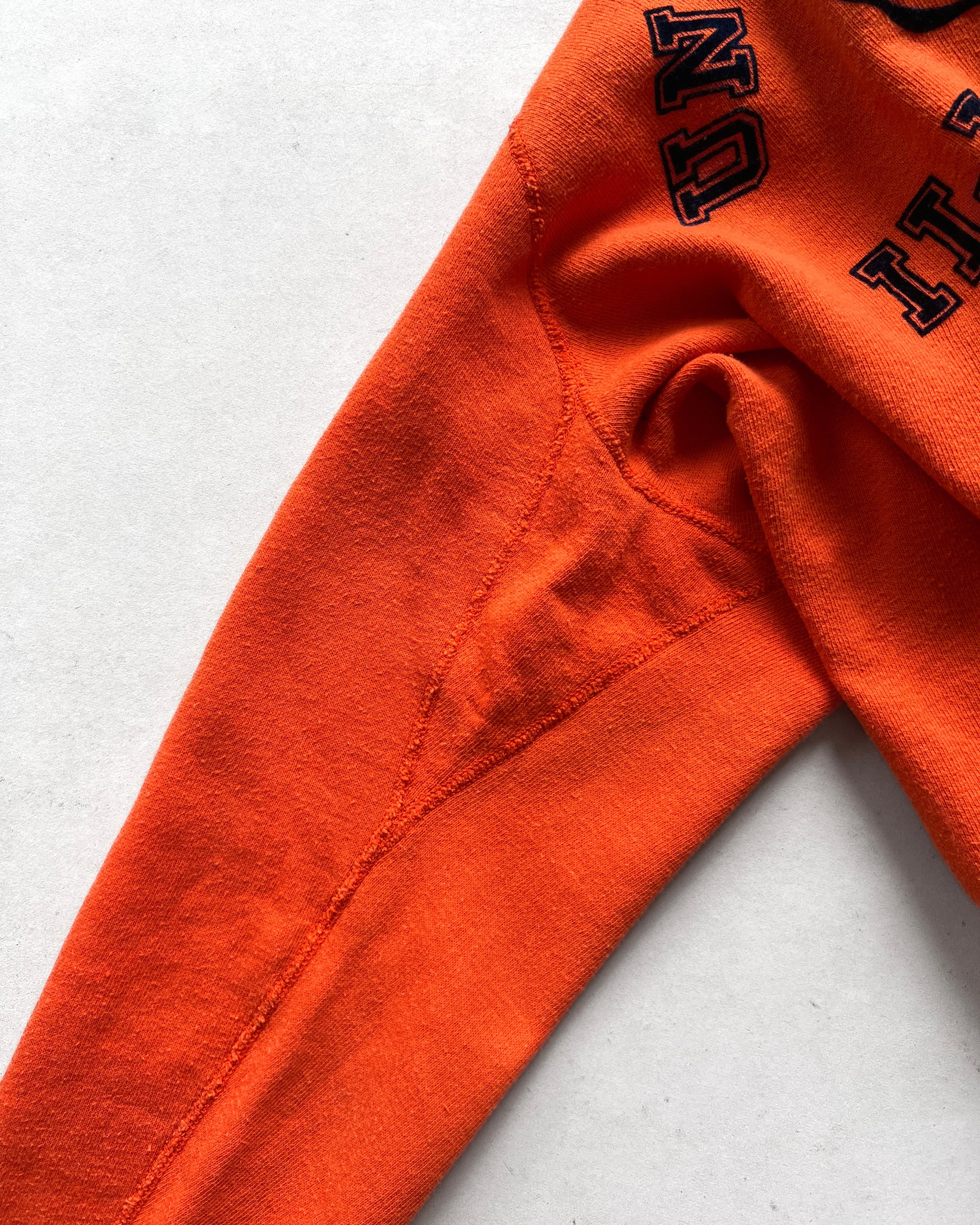 1970S CHAMPION 'UNIVERSITY OF ILLINOIS' SWEATSHIRT (M)
