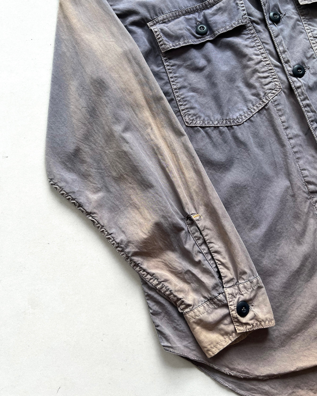 1990S FADED REPLAY CLOTHING MILITARY SHIRT (L)