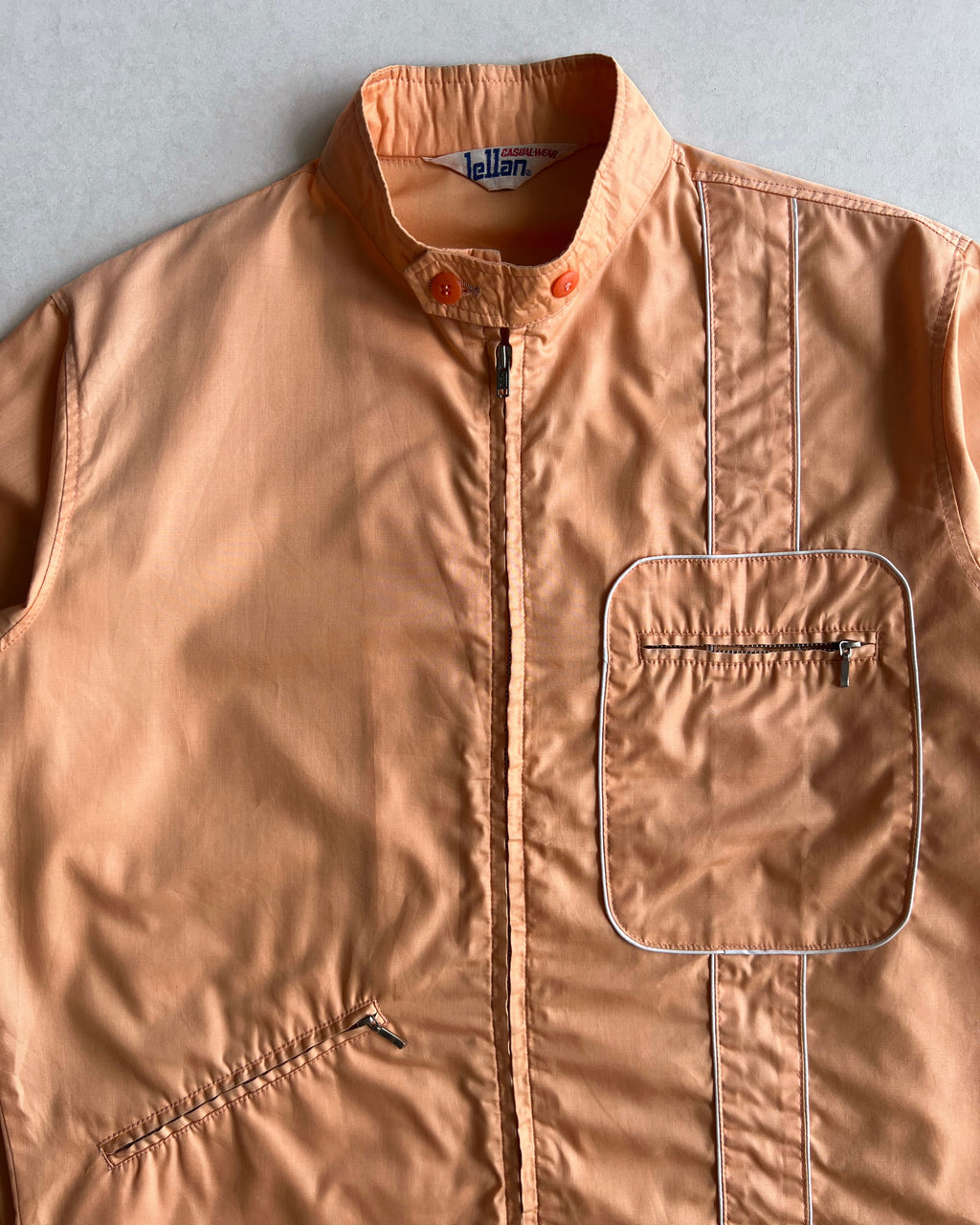 1980S JELLAN ZIP-UP LIGHT WORK JACKET (L)