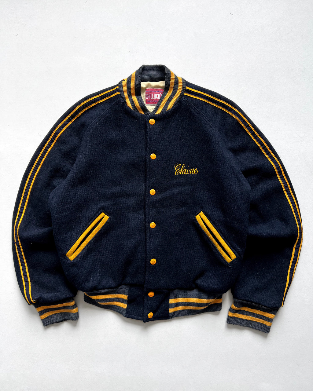 1970S 'TOMS RIVER MARINERETTES' WOOL VARSITY JACKET (M)