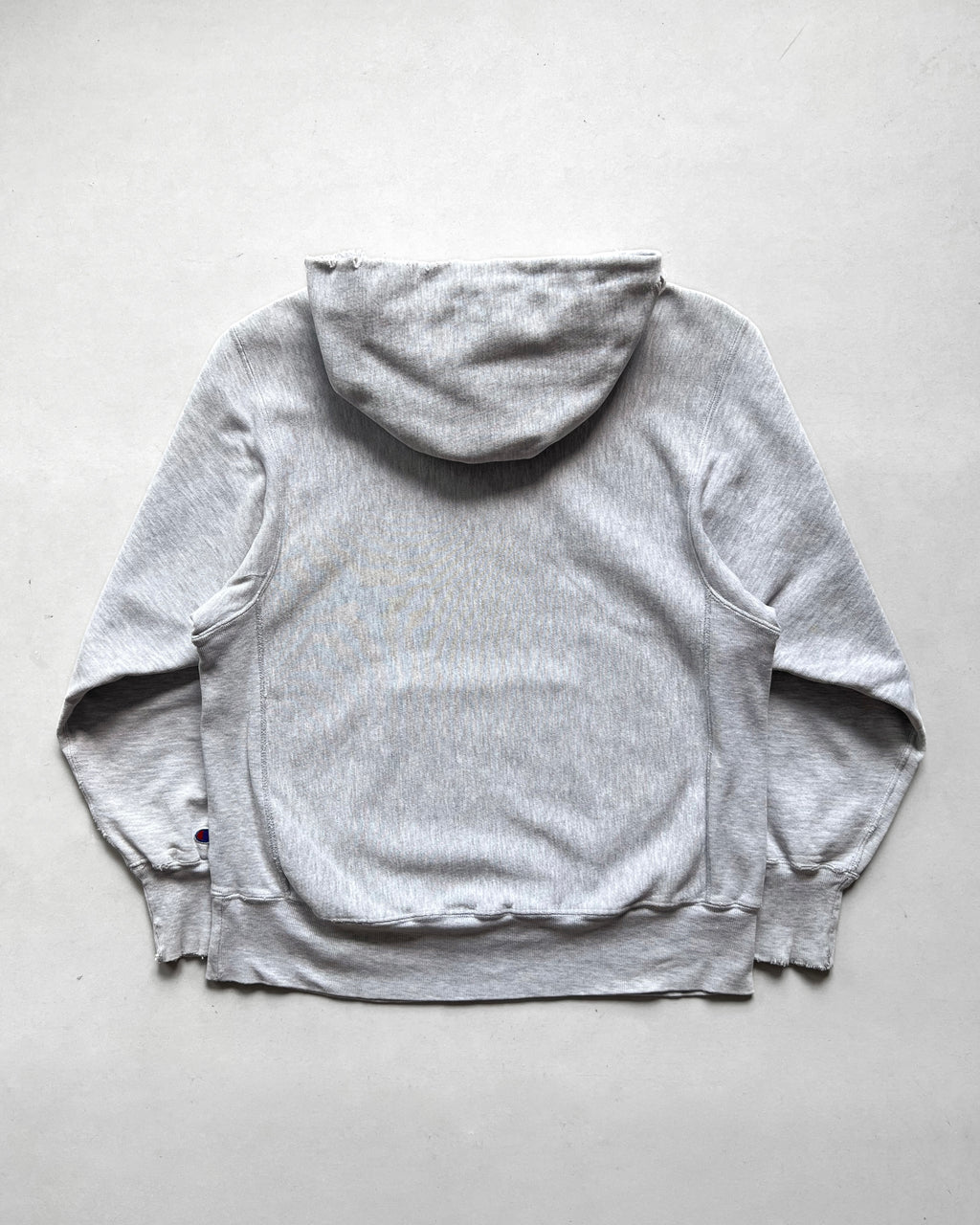 1990S CHAMPION 'TUFT' REVERSE WEAEVE HOODIE (L)