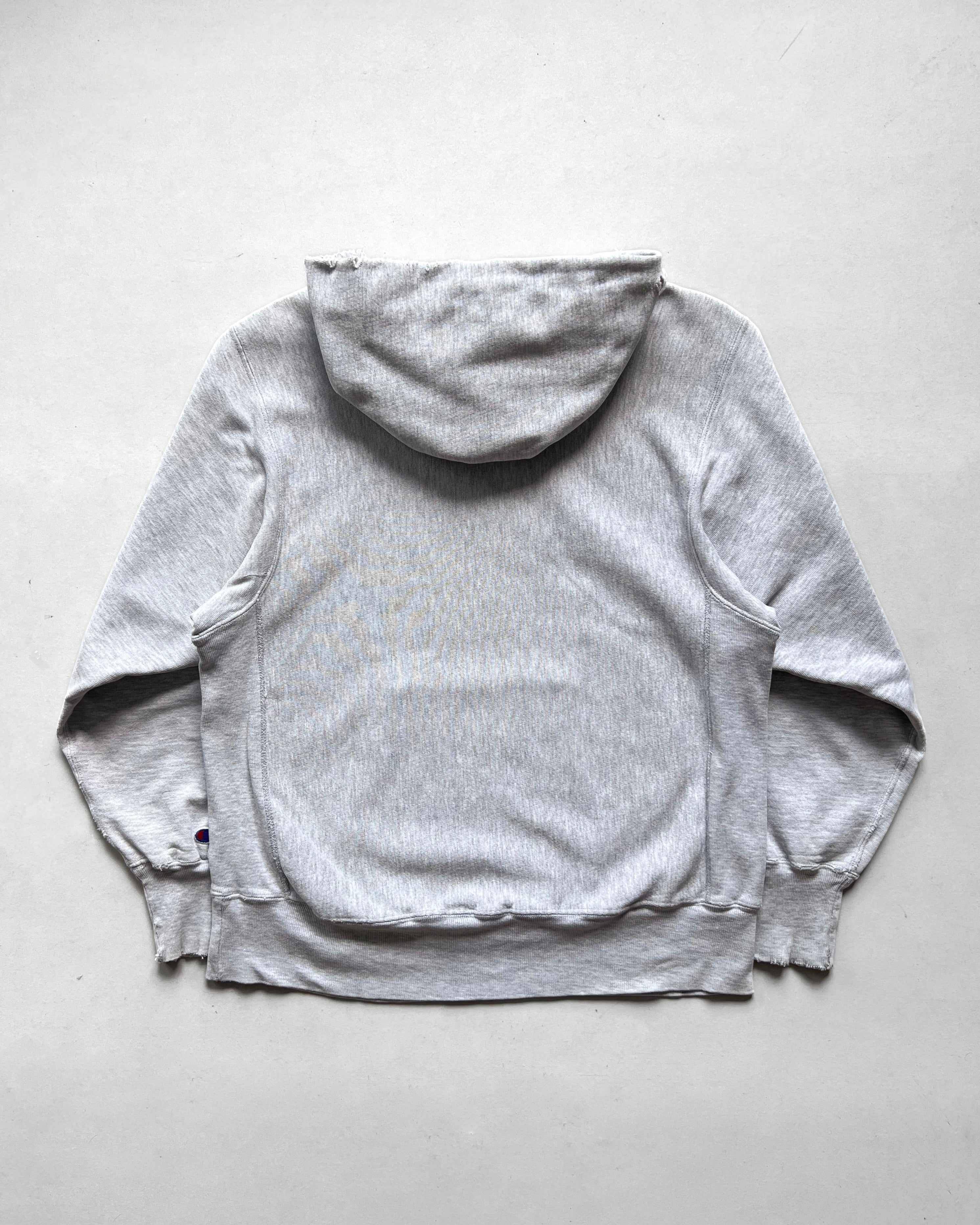 1990S CHAMPION 'TUFT' REVERSE WEAEVE HOODIE (L)