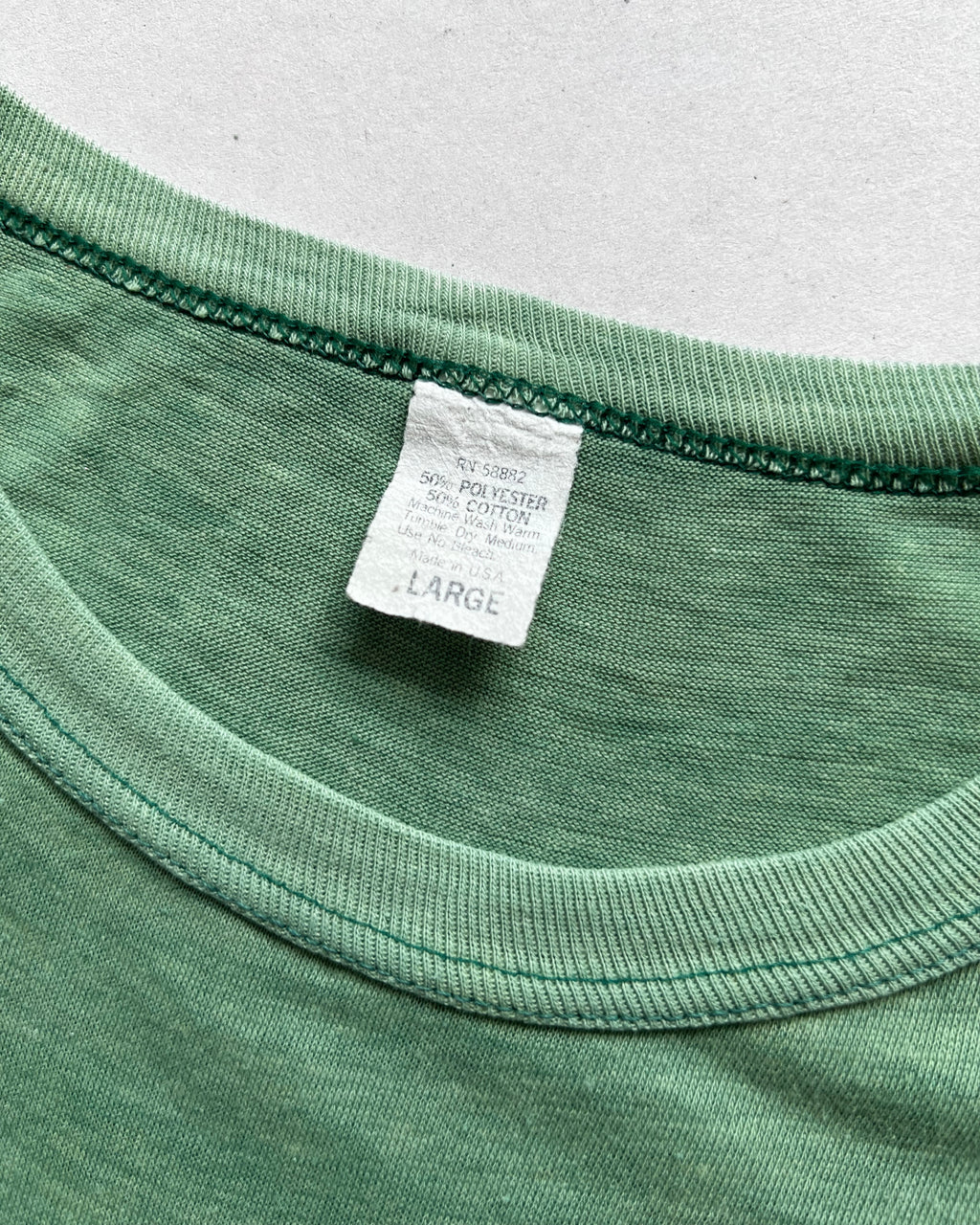 1970S 'N.Y. STOCK EXCHANGE' SINGLE STITCH TEE (L)