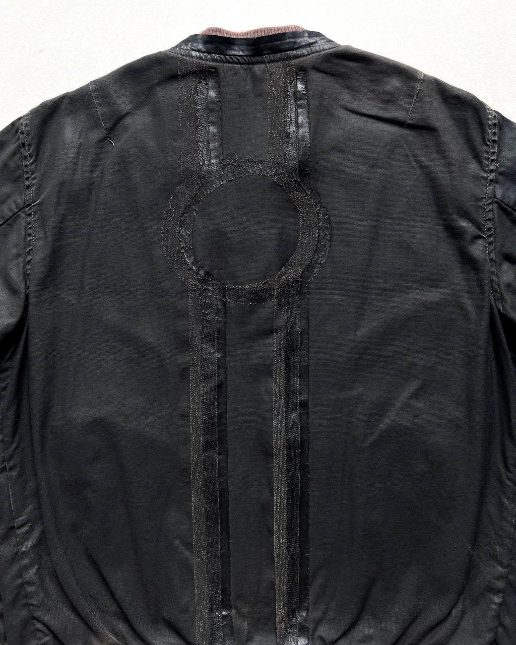 2000S DIESEL RESIN COATED BOMBER JACKET (M)