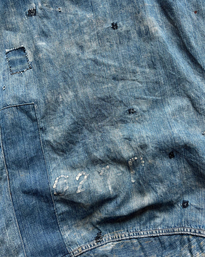 1940S WWII FADED USN ARMY LAUNDRY BAG (OS)