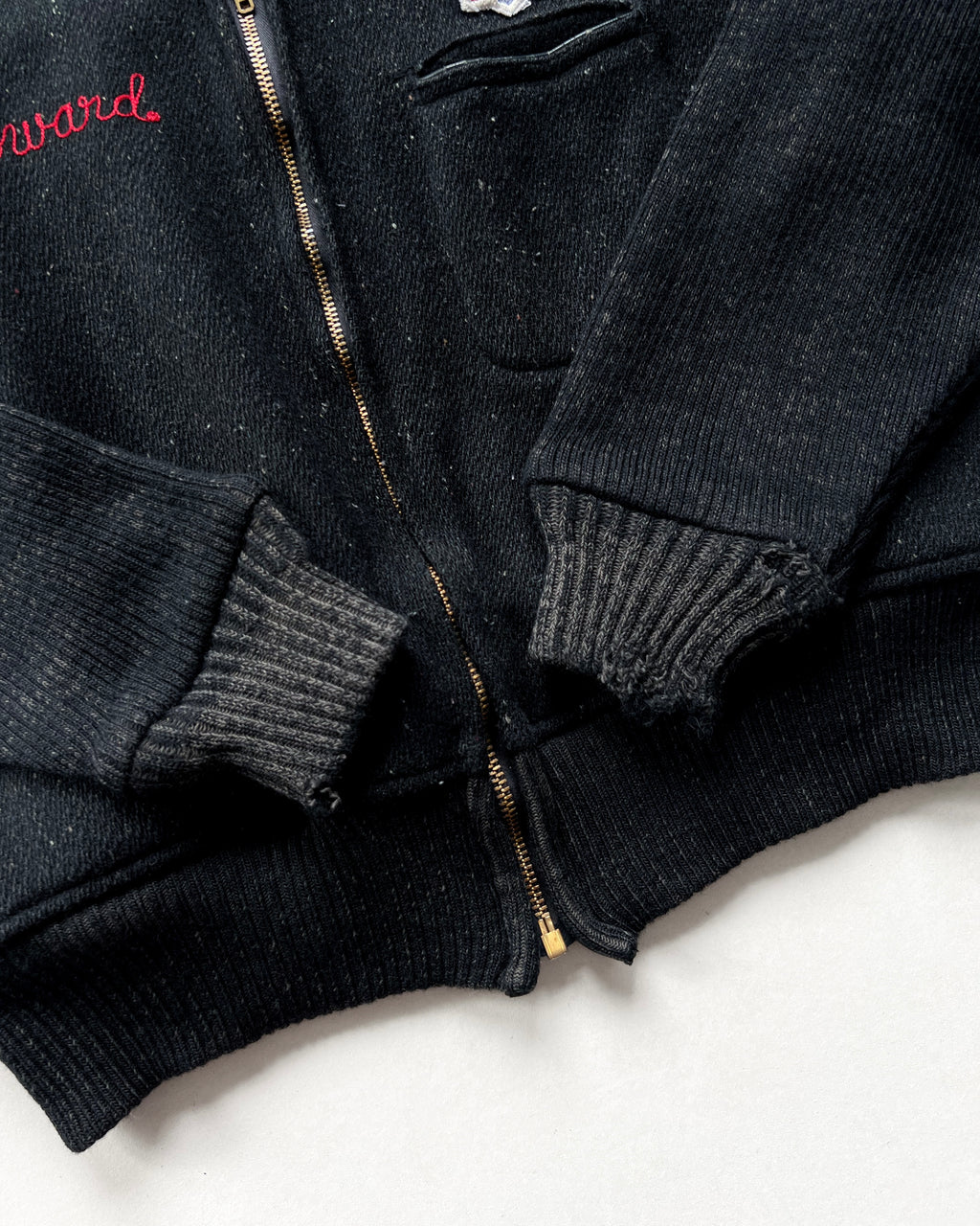 1950S UNITOG 'BUSCH BAVARIAN BEER' DELIVERY WORKER JACKET (L)