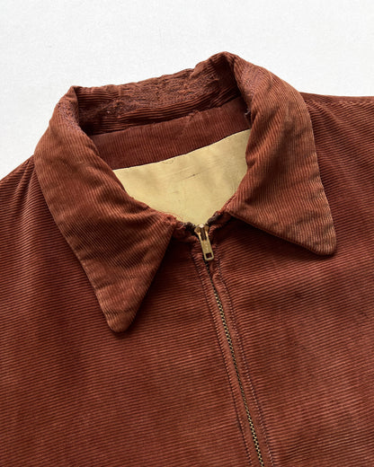 1950S CORDUROY DOUBLE POKCET RICKY JACKET (L)