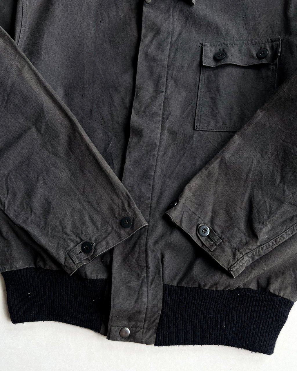 1960S GERMAN ARMY SINGLE POCKET JACKET (L)