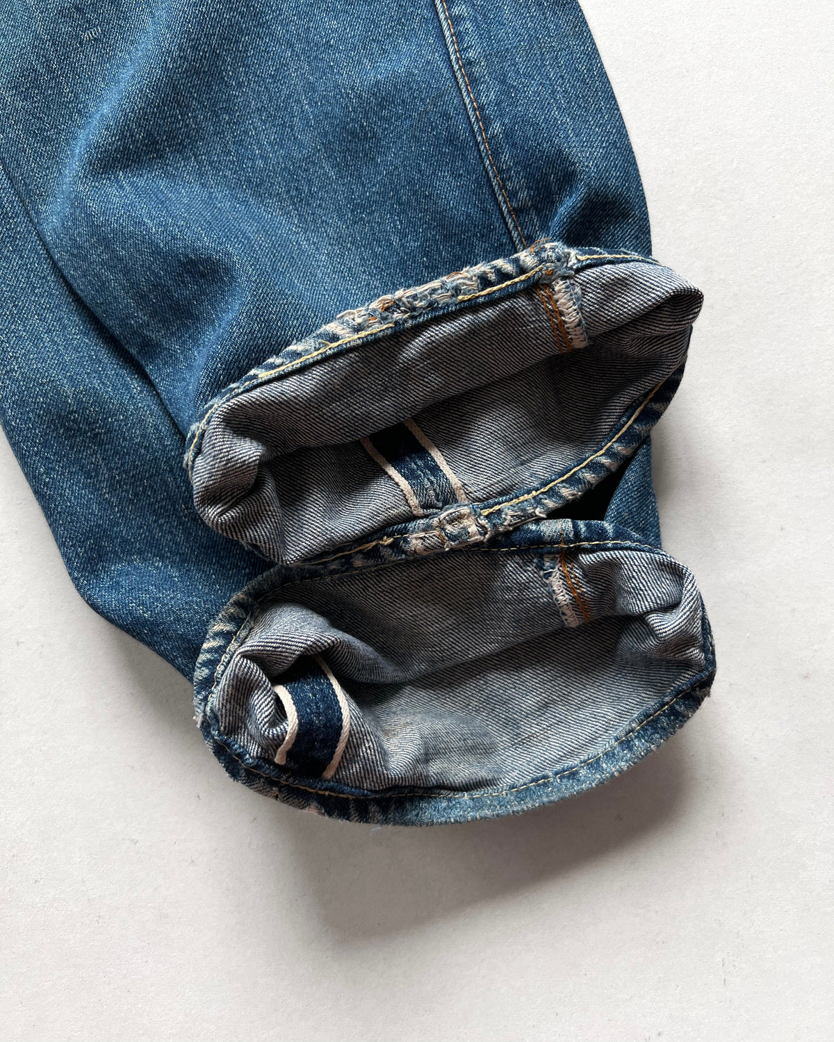 1960S LEVI'S BIG E 501 SELVEDGE JEANS (34)