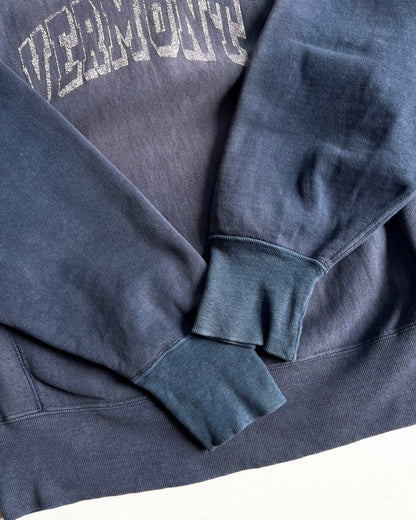 1980S FADED CHAMPION 'VERMONT' REVERSE WEAVE SWEATSHIRT (M)