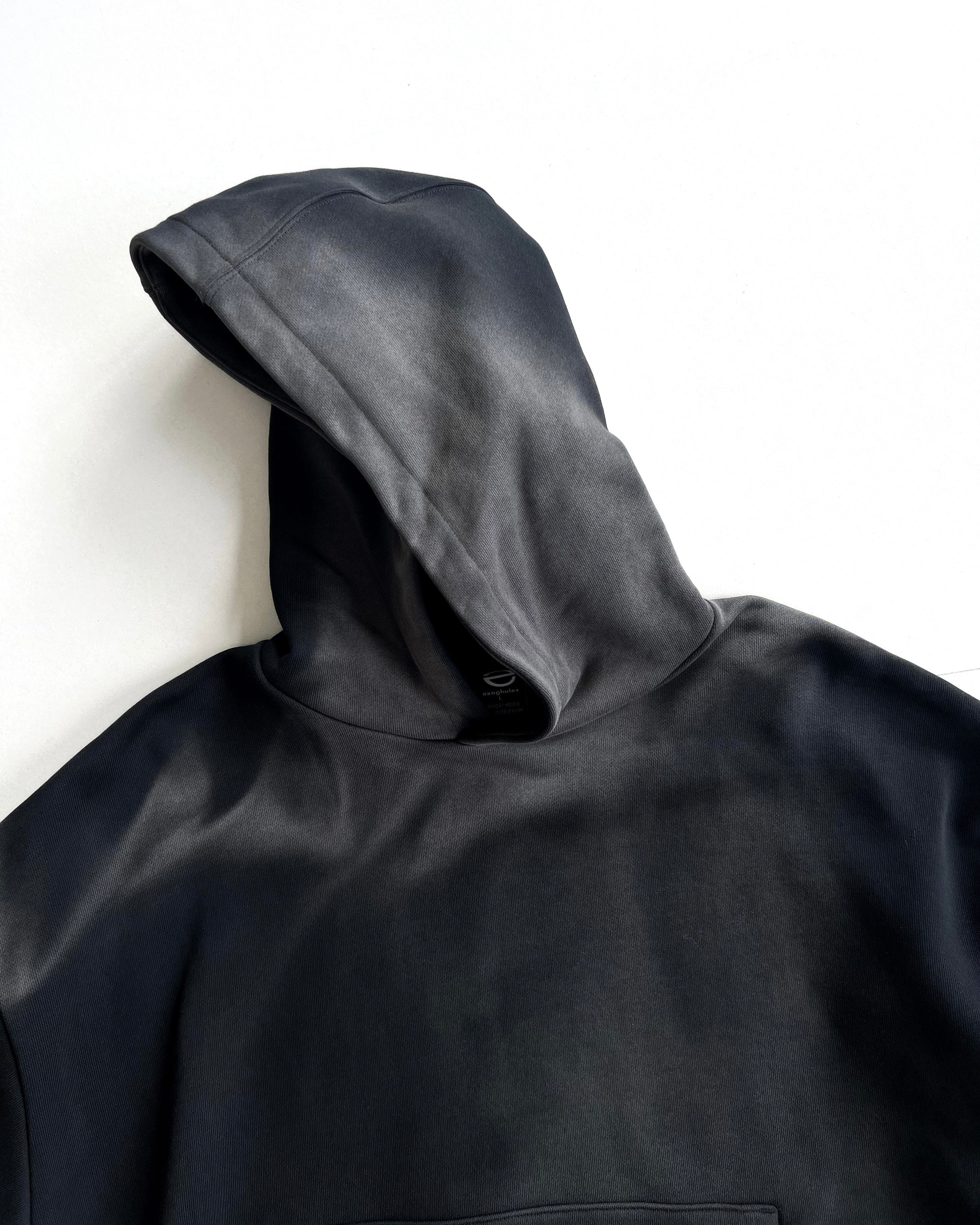 EXG SUN FADED HEAVYWEIGHT FRENCH TERRY EVERYDAY HOODIE (L)