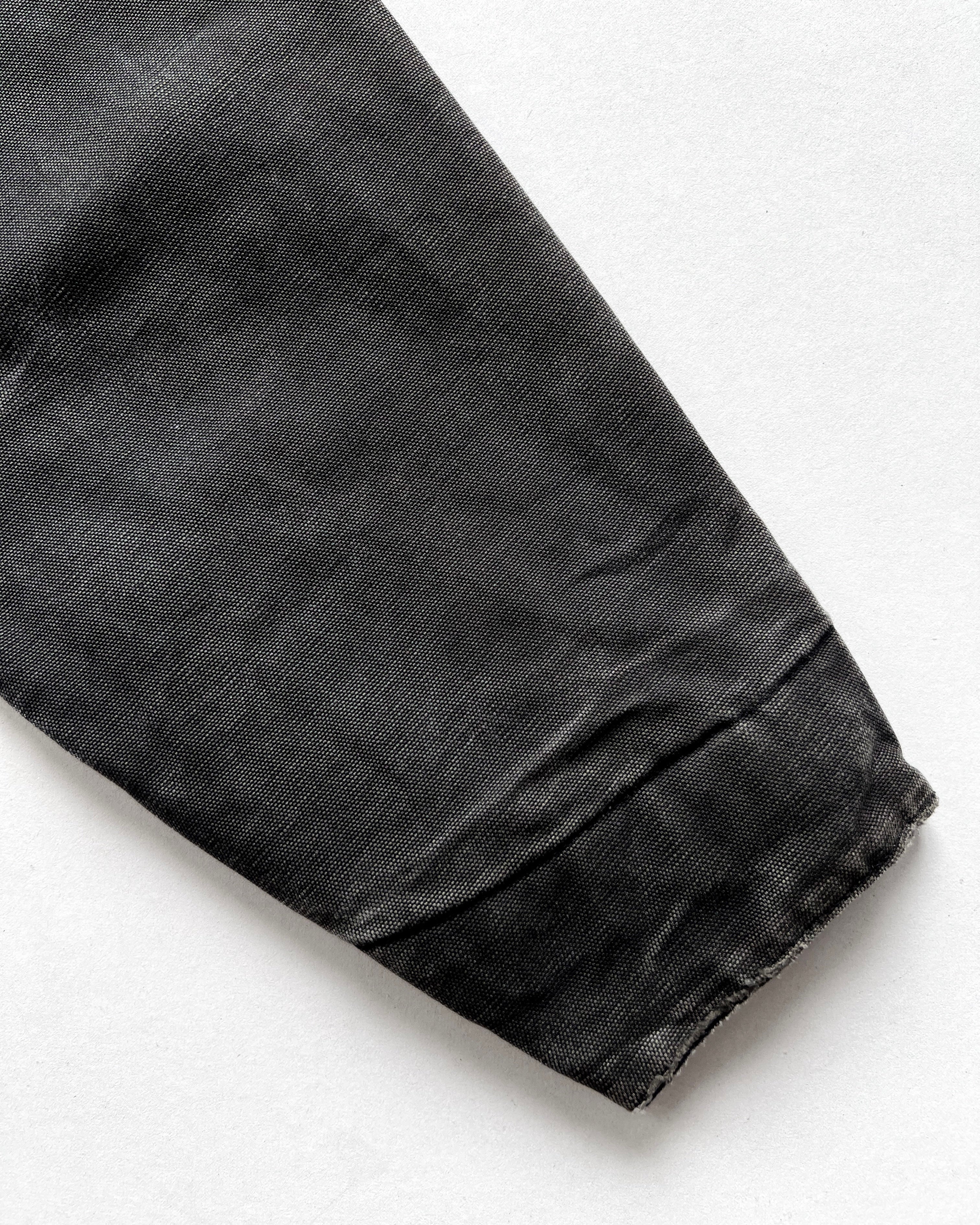 2000S FADED BLACK CARHARTT DETROIT WORK JACKET (L)